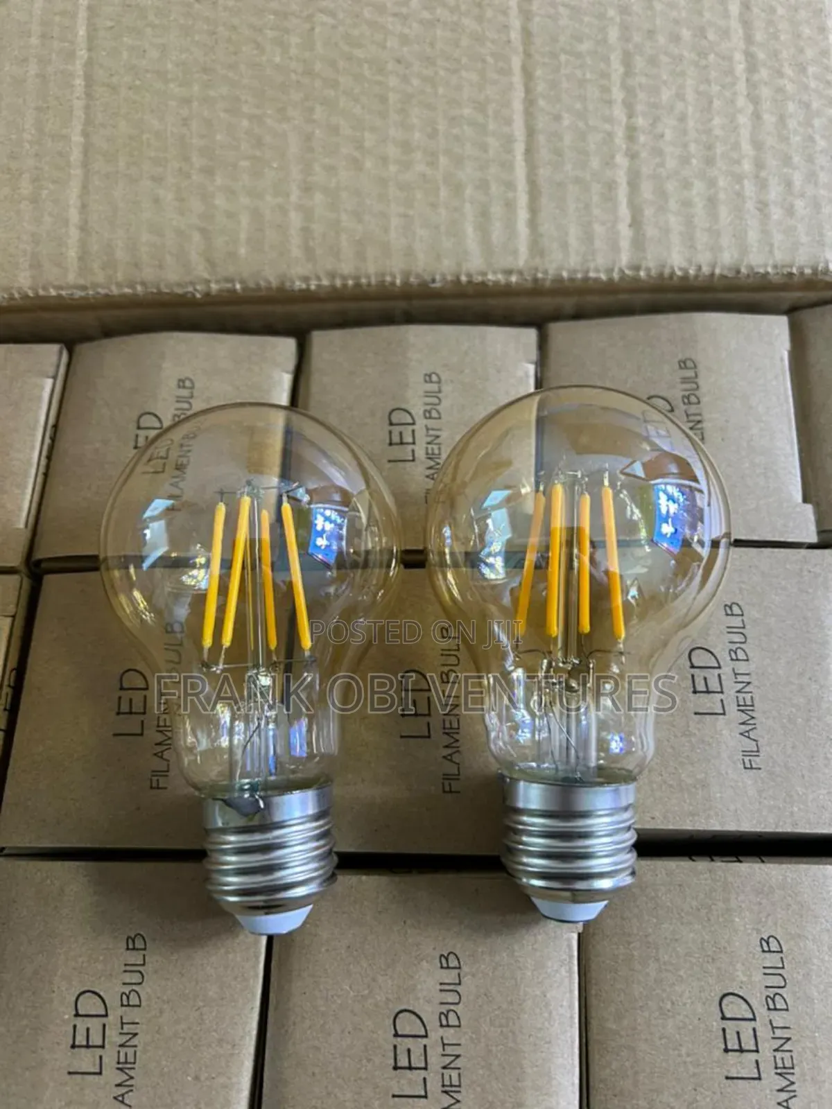 Filament Bulbs Multiple Colors.