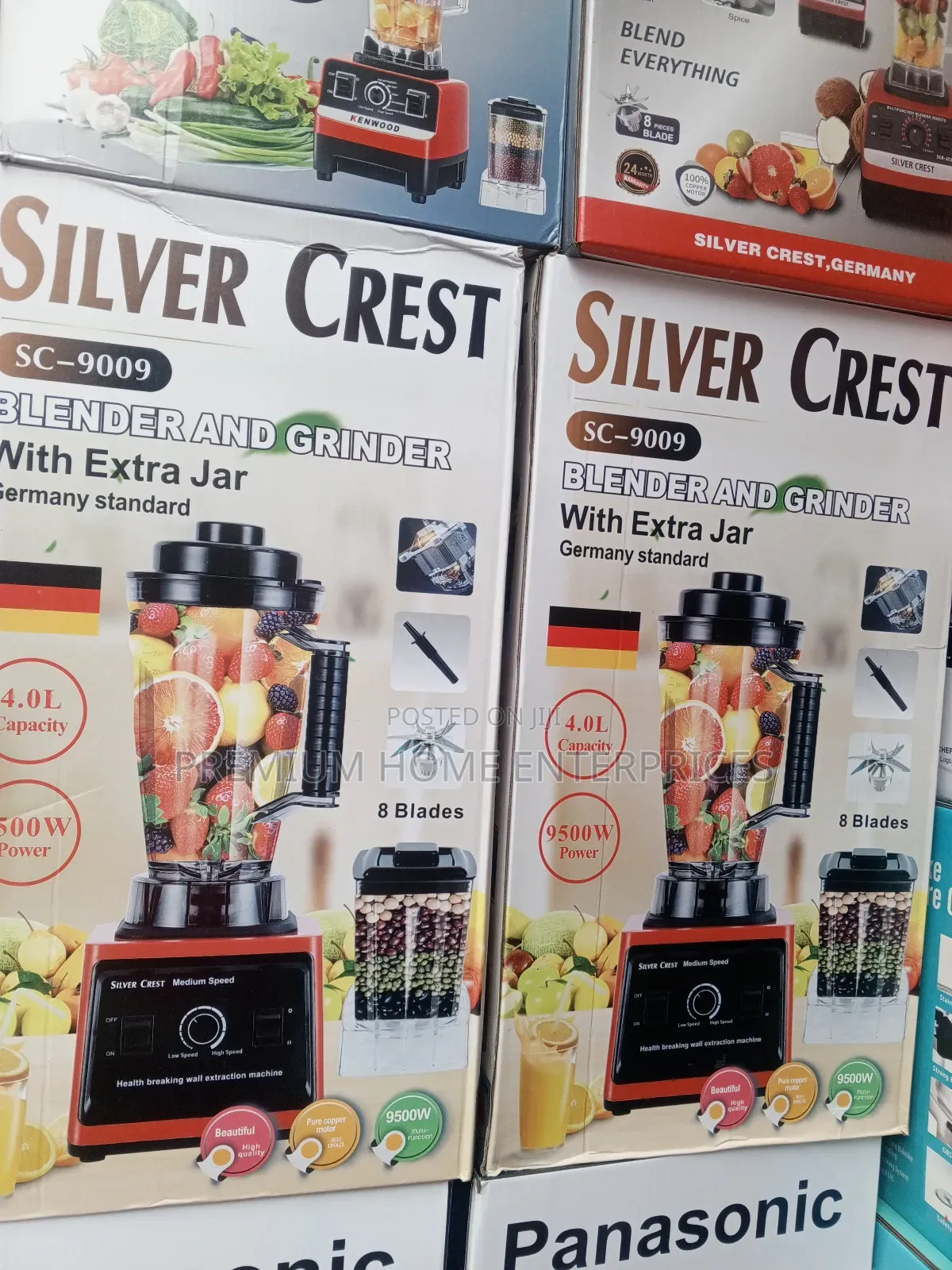Silver Crest Commercial Blender 9500 Watts