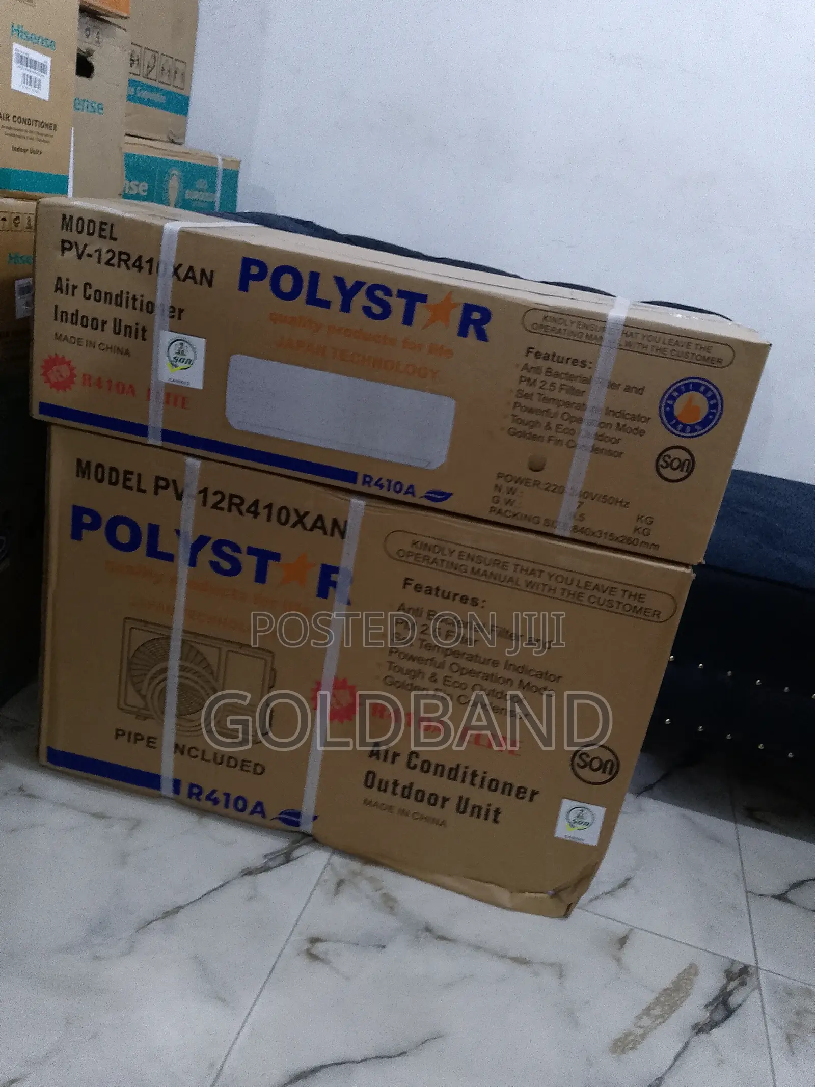 Polystar 1.5hp Non-Inverter Air Conditioner "Pv-12r410xan"