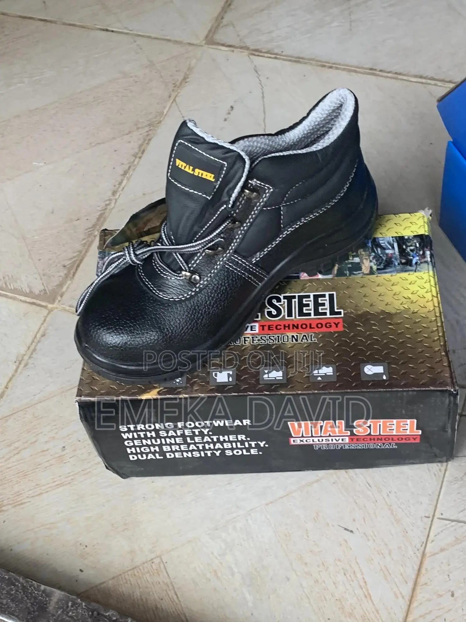 Vital Steel Safety Work Boot