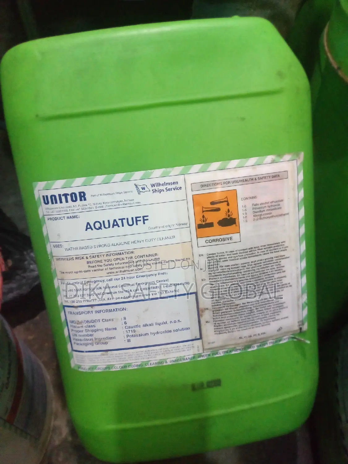 Aquatuff High Foam Chemical