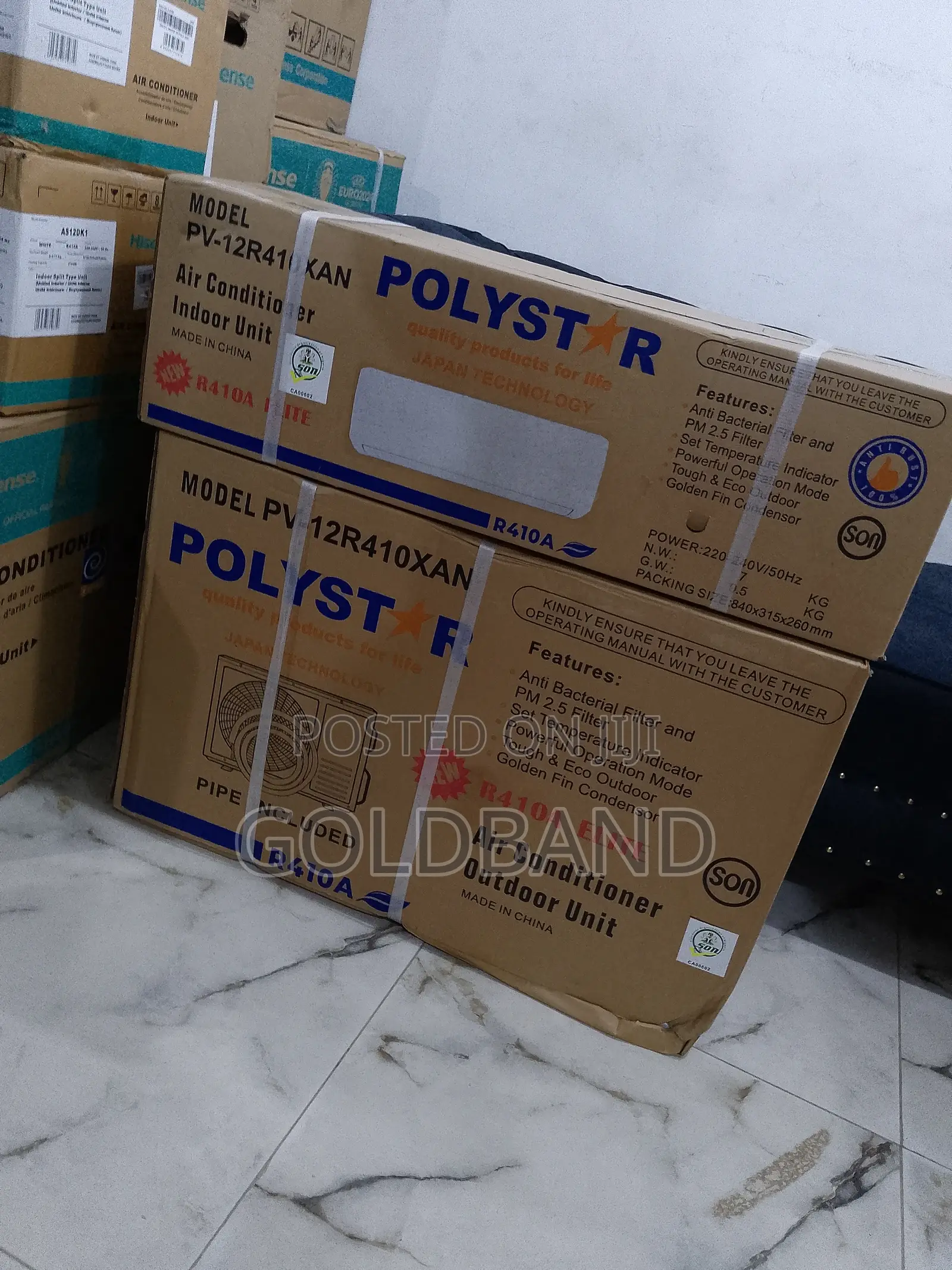 Polystar 1.5hp Spilt Non-Inverter Air Conditioner