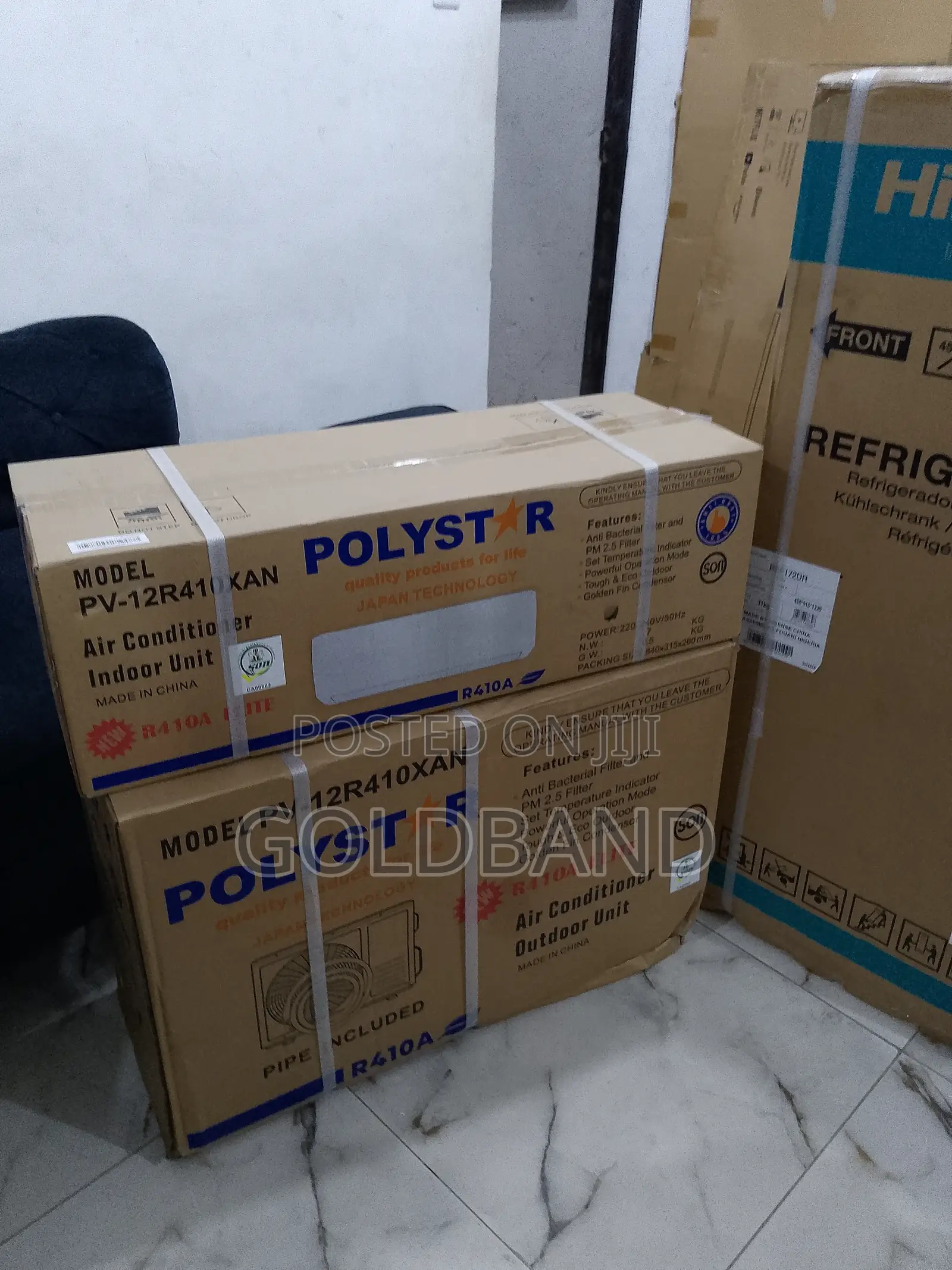 Polystar 1.5hp Non-Inverter Quick Cooling Spilt AC