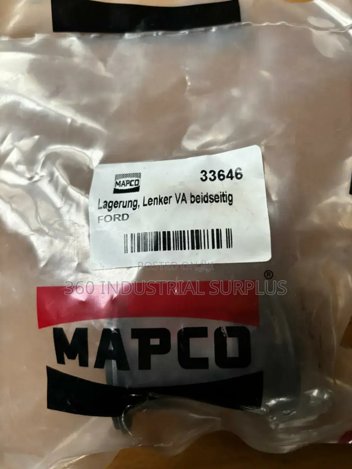 Genuine Mapco 33646 Trailing Arm/Suspension Arm Bush