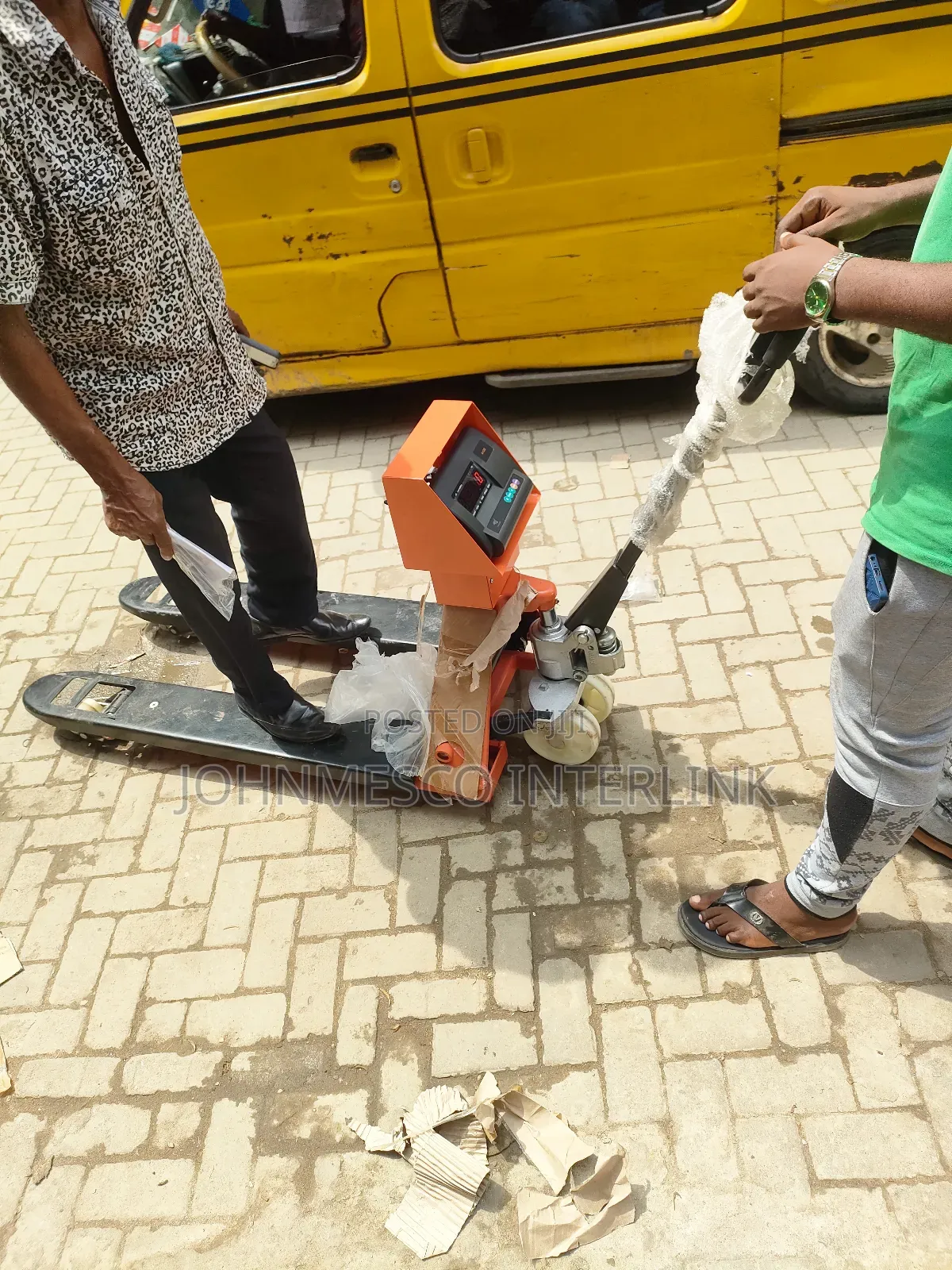 3tn Pallet Truck With Scale
