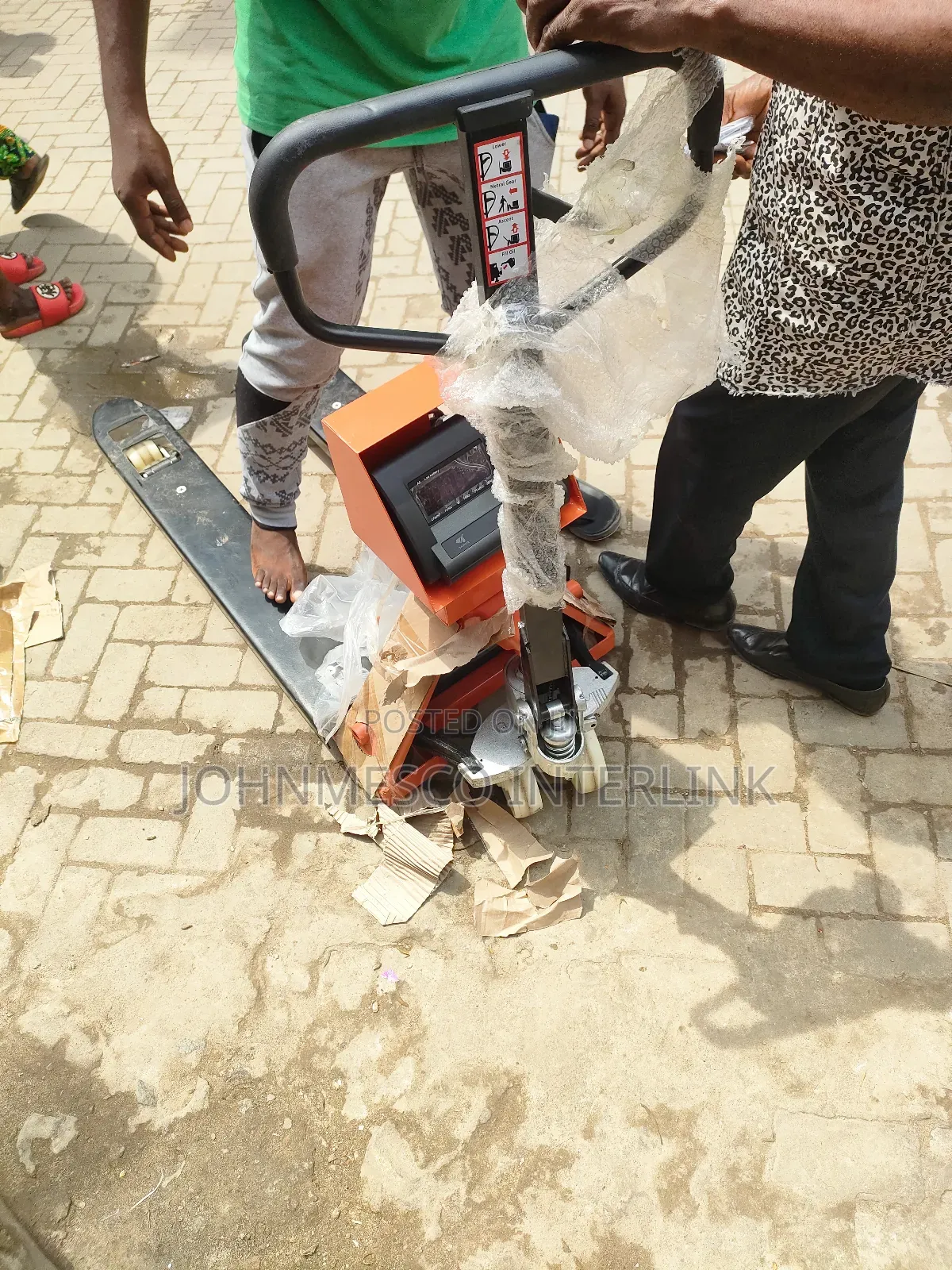 3tn Pallet Truck With Scale