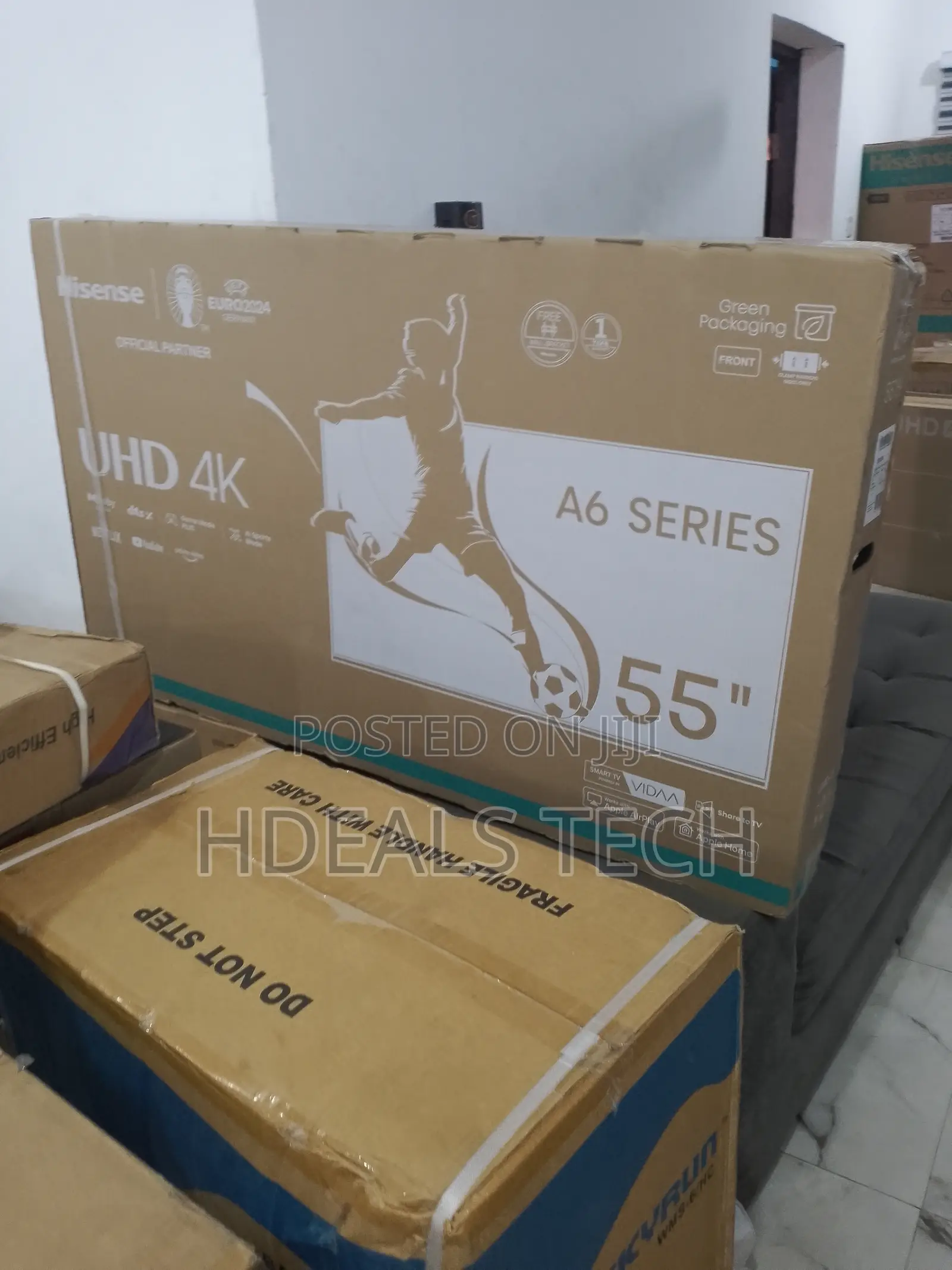 Hisense 55 Inches Smart Led Television – Uhd Tv