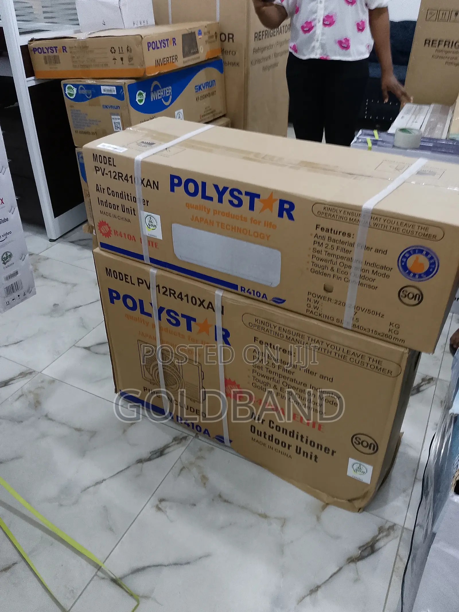Polystar 1.5hp Non-Inverter Logical Cooling Spilt AC