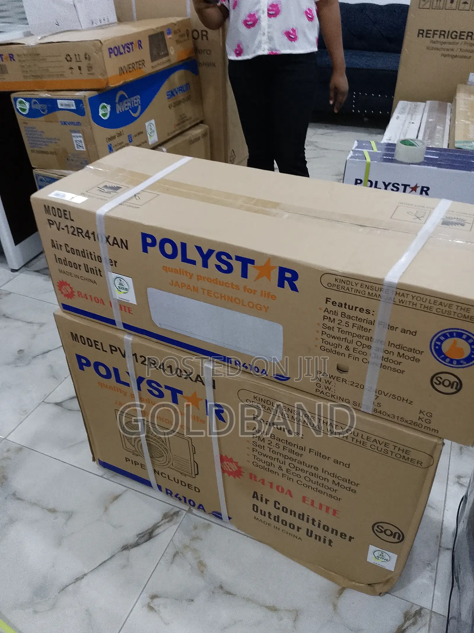 Polystar 1.5hp Non-Inverter Functional Spilt AC