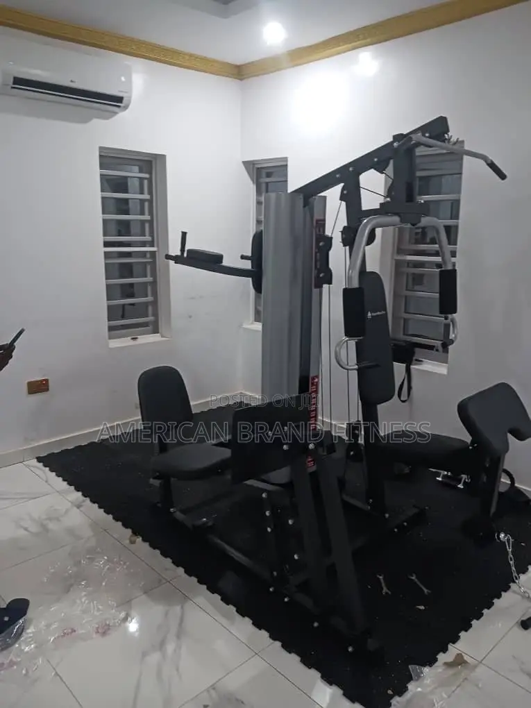 Bodyfit 5 Station Multi Gym With Leg Press