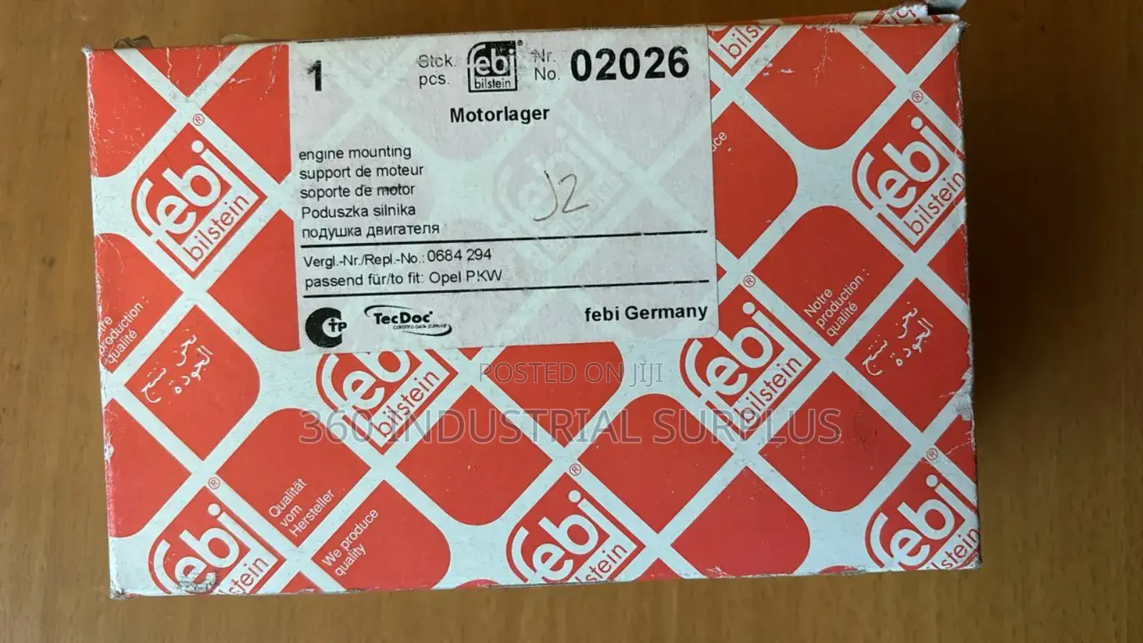 Febibilstein 02026 Enginemountopel Corsa Bhatchback(S93)1.2i
