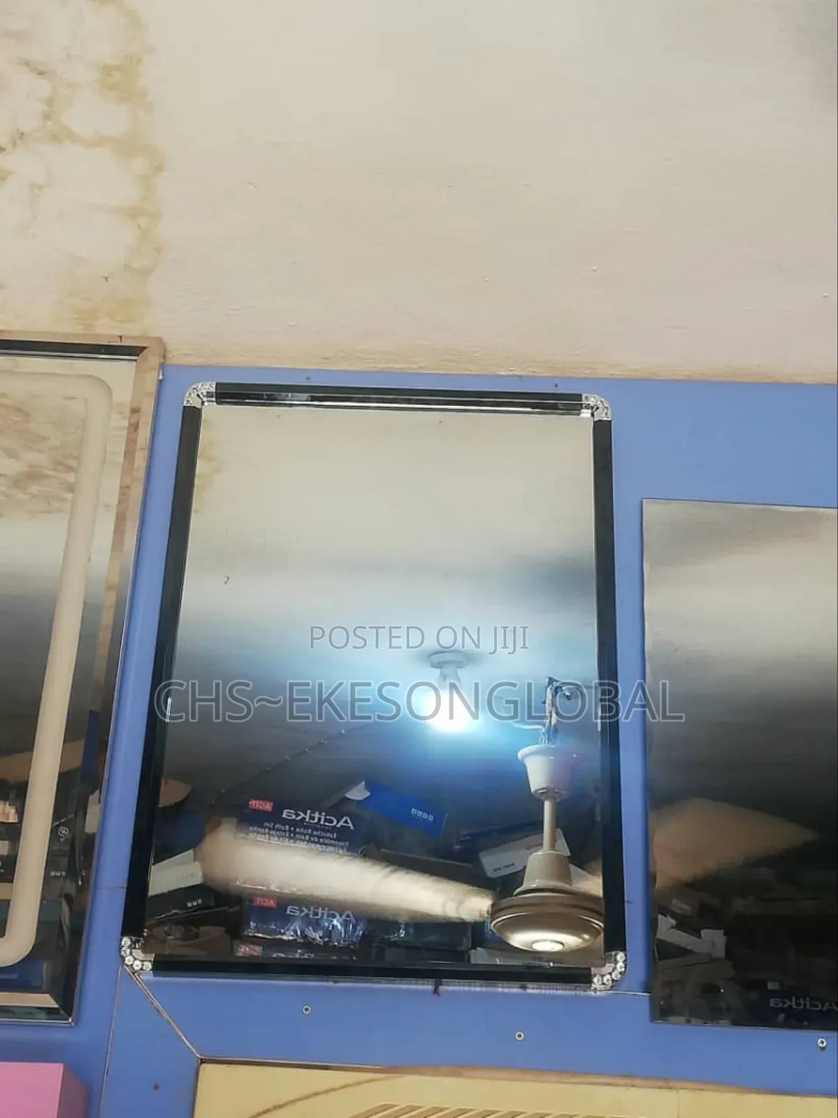Fancy Mirror With Black Frame