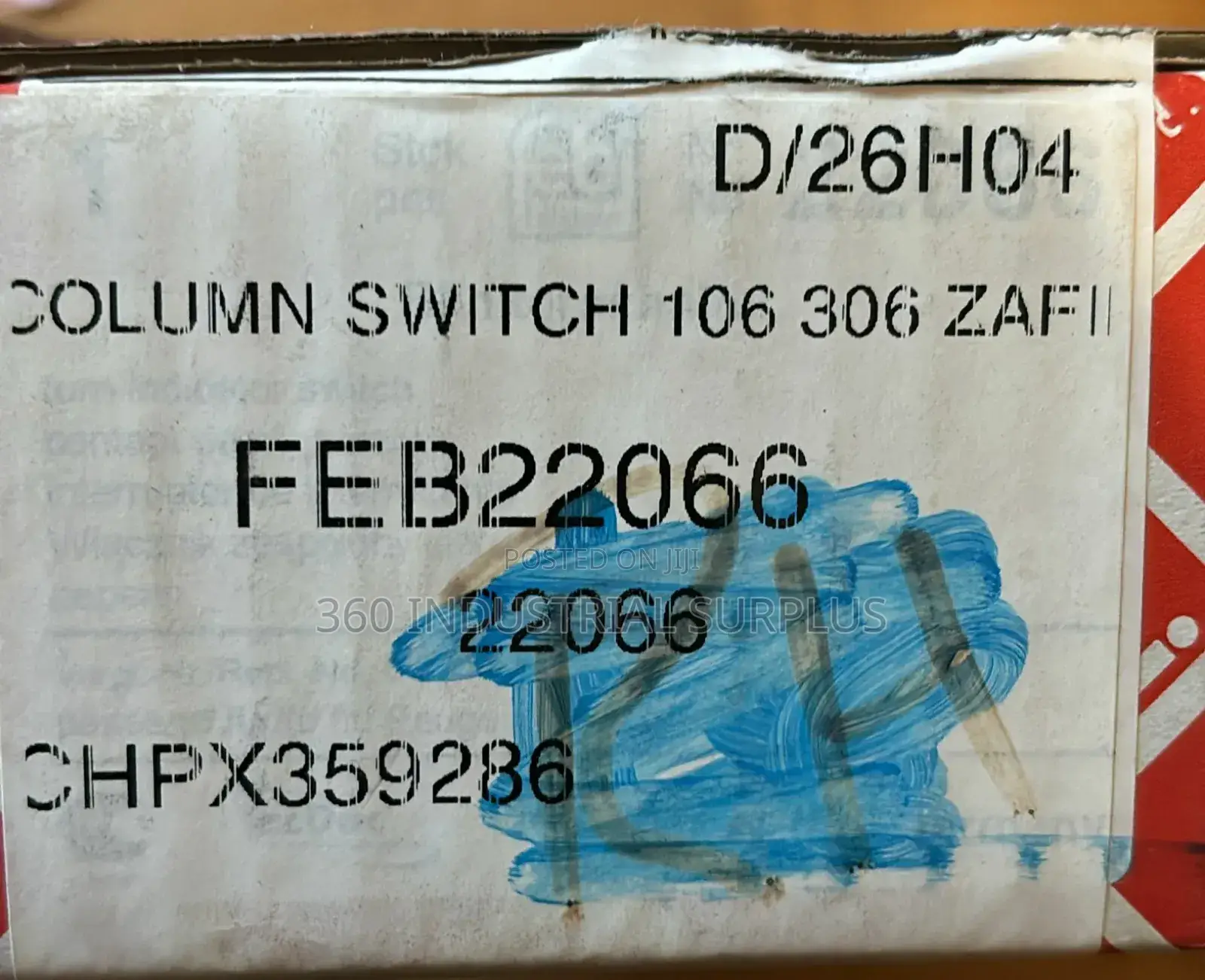 Genuine Febi Bilstein 22066 Head Light Switch