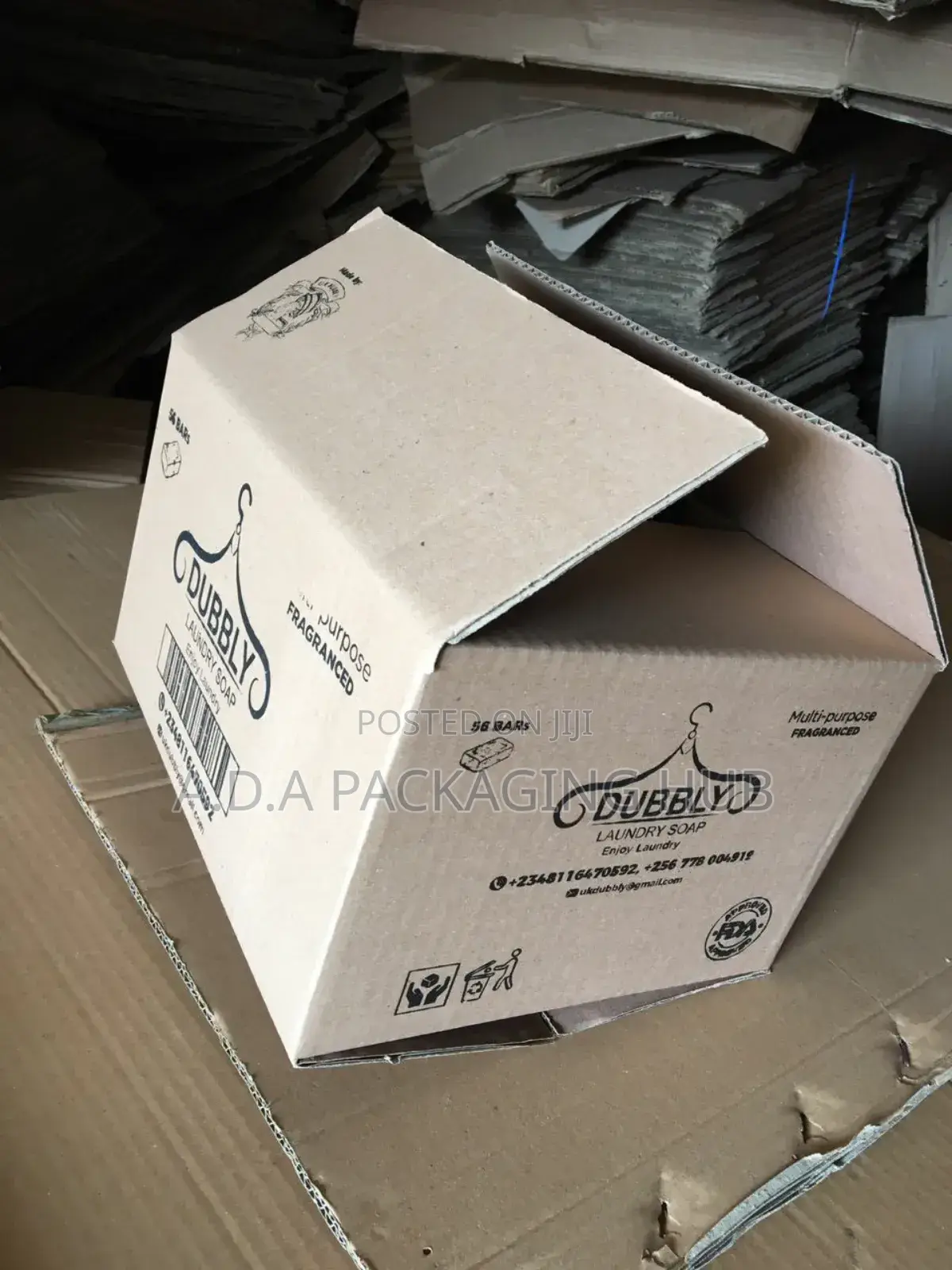 12 X 10 X 7 Inches Corrugated Carton Box Wt Single Color