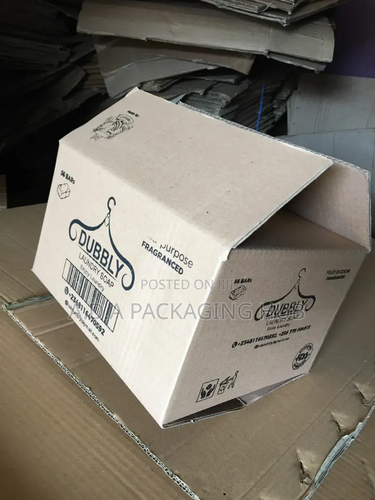 12 X 10 X 7 Inches Corrugated Carton Box Wt Single Color
