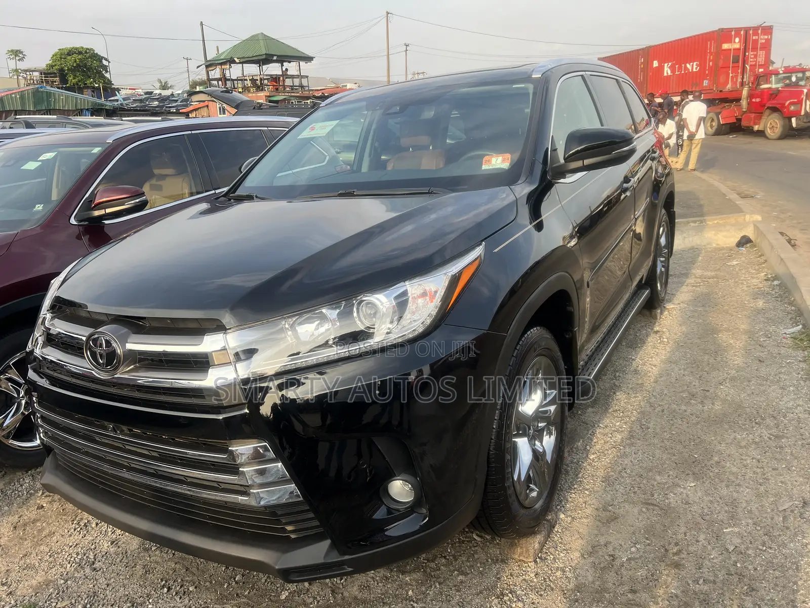 Toyota Highlander Limited 4x4 V6 (3.5L 6cyl 8A) 2017 Black