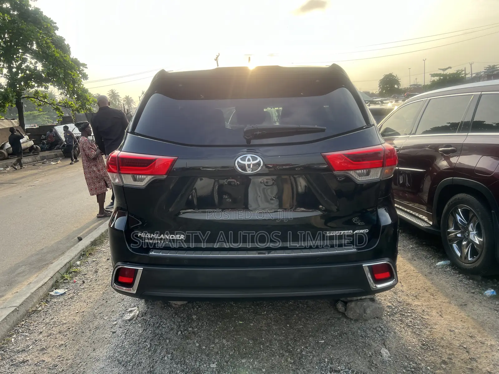 Toyota Highlander Limited 4x4 V6 (3.5L 6cyl 8A) 2017 Black