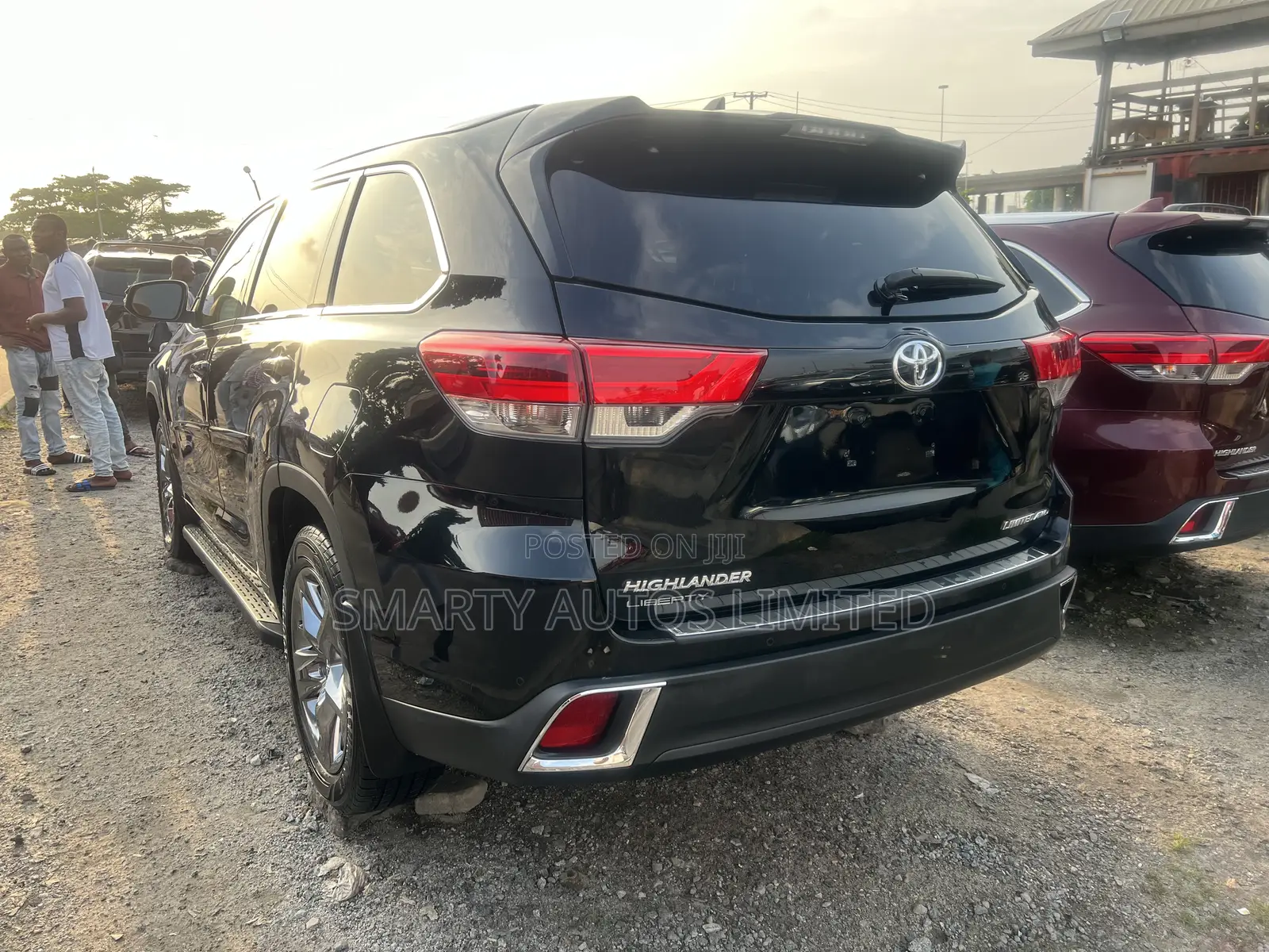 Toyota Highlander Limited 4x4 V6 (3.5L 6cyl 8A) 2017 Black