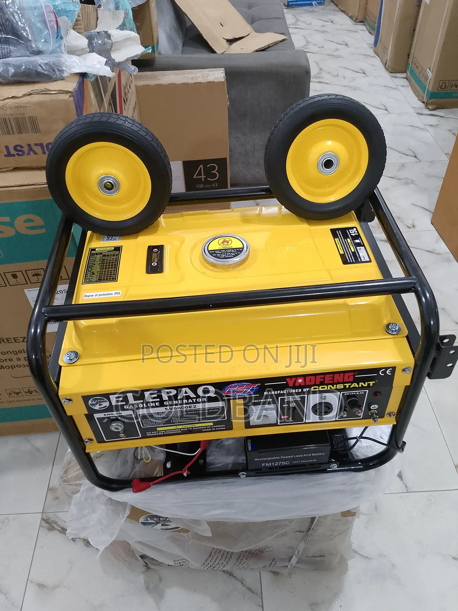 Elepaq Constant 4.5kva Eco-Friendly House Generator Sv6800es