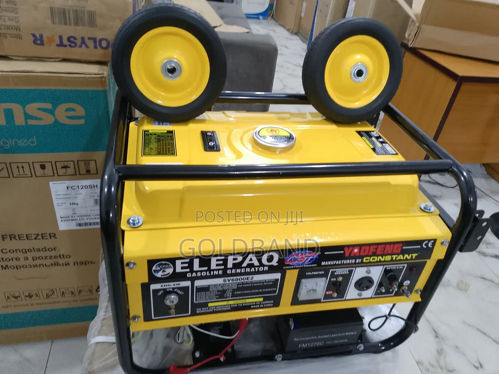 Elepaq Constant 4.5kva Eco-Friendly House Generator Sv6800es