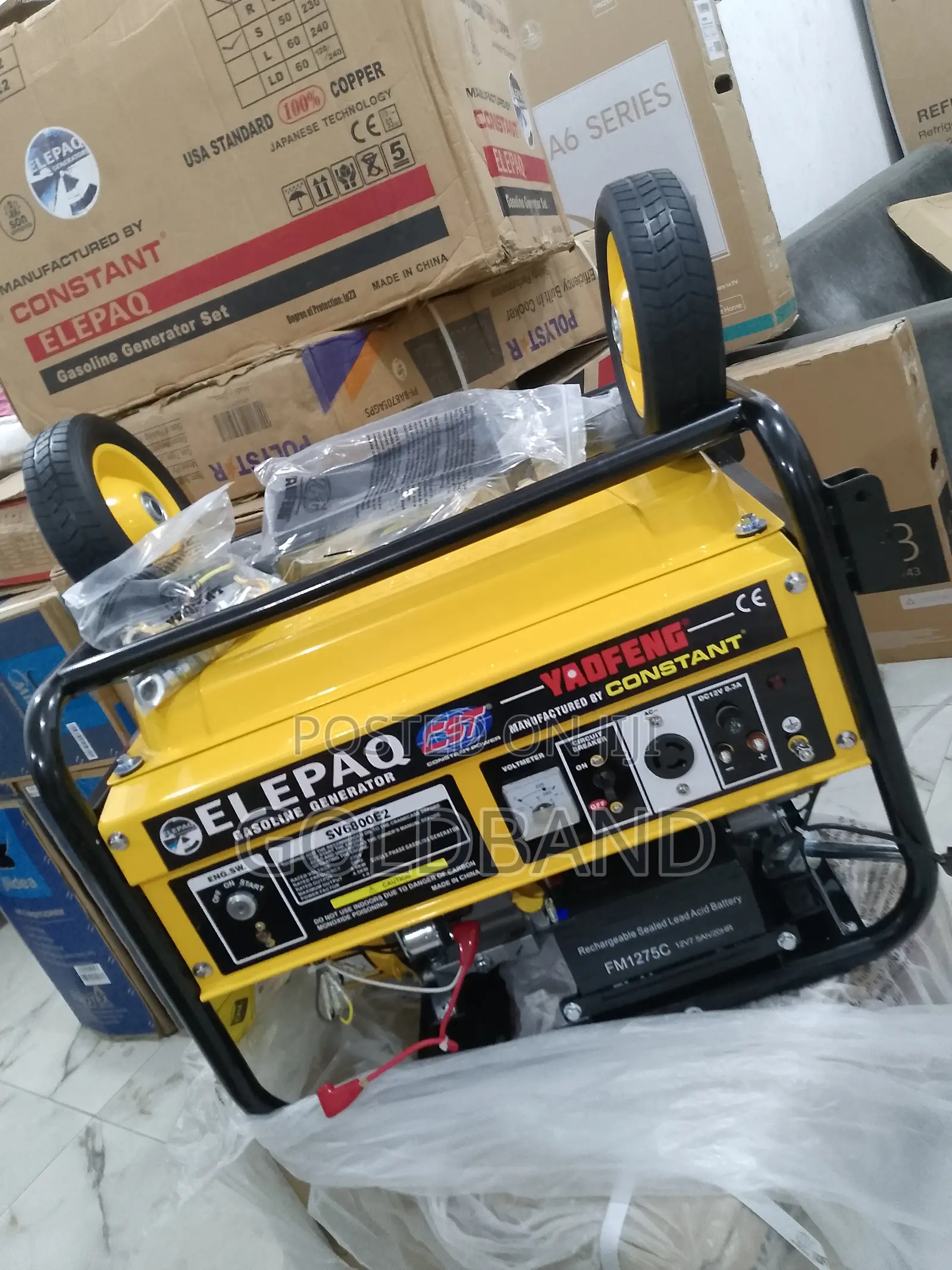Elepaq Constant 4.5kva Generator (Uninterupted Power Supply)