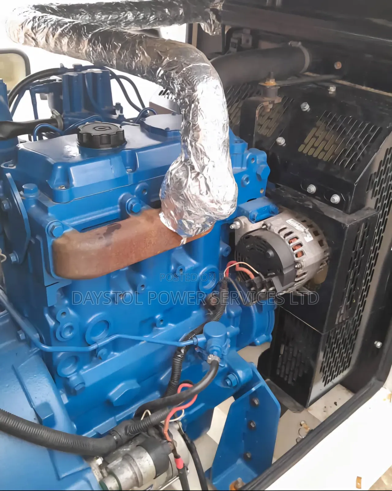 Semi-New 33kva Uk Perkins Fg Wilson Soundproof Diesel Gen
