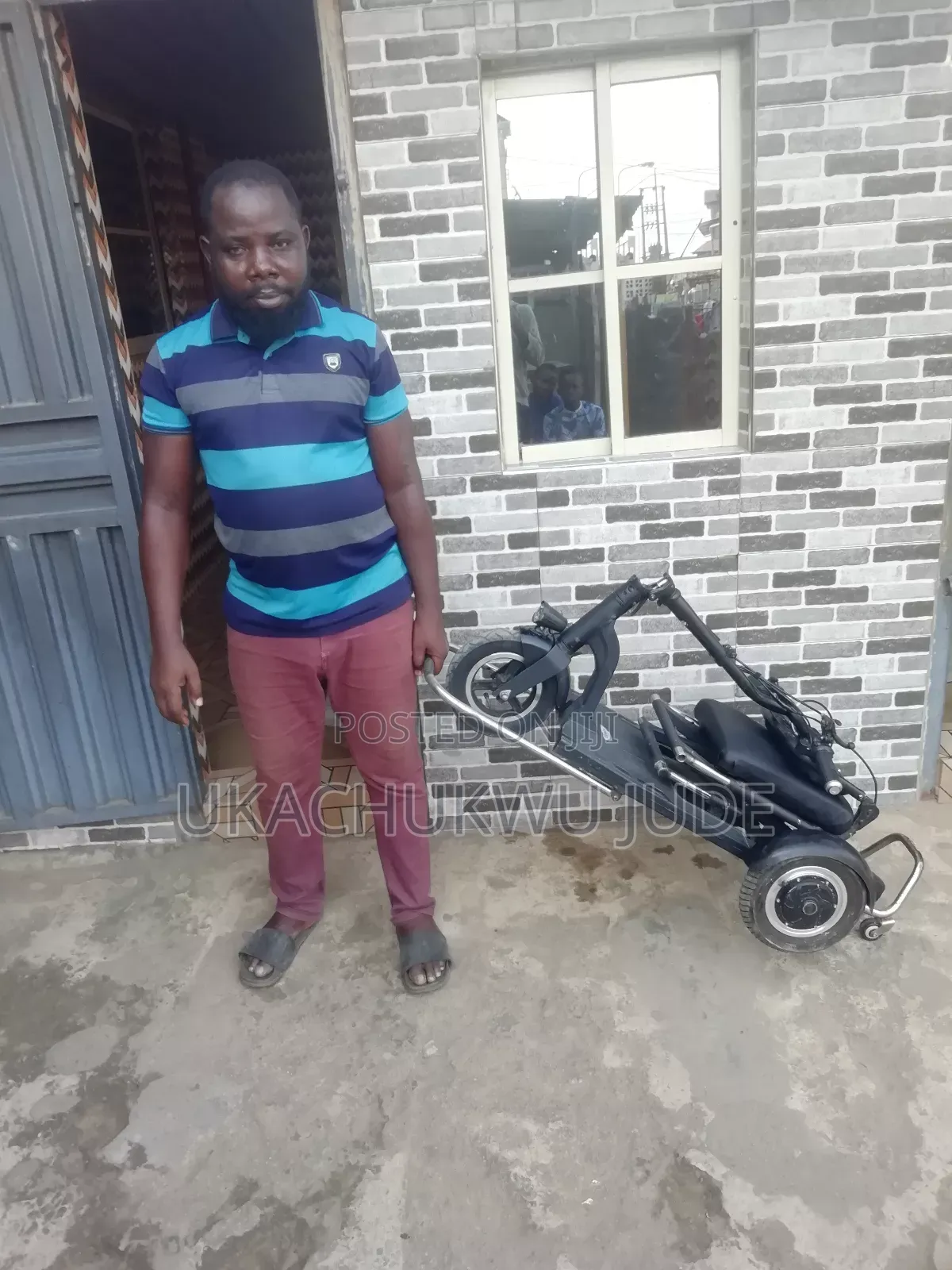 Tokunbo Electric Tricycle For Handicapped Is