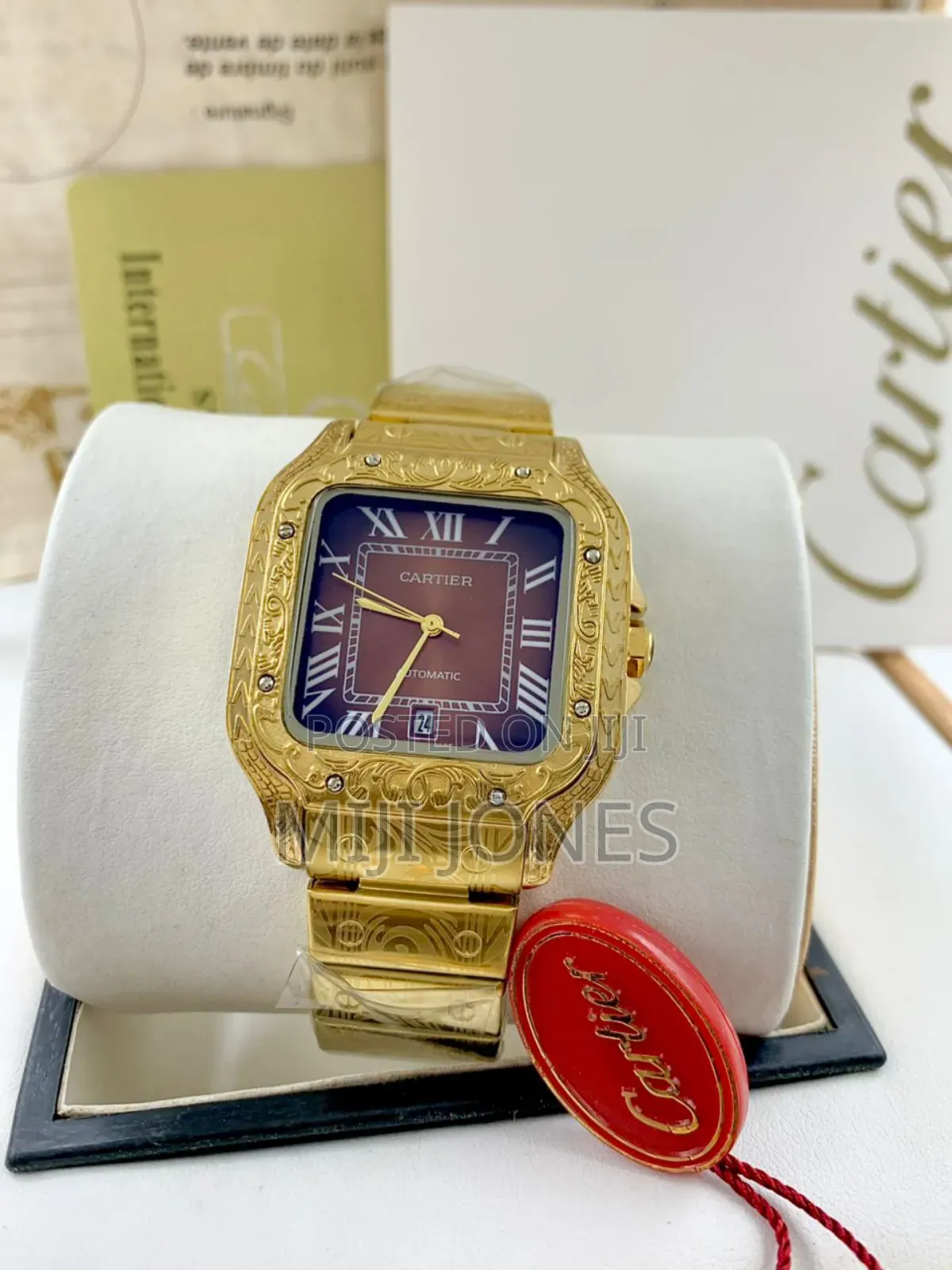Cartier Mid Grade Calligraphic Watch