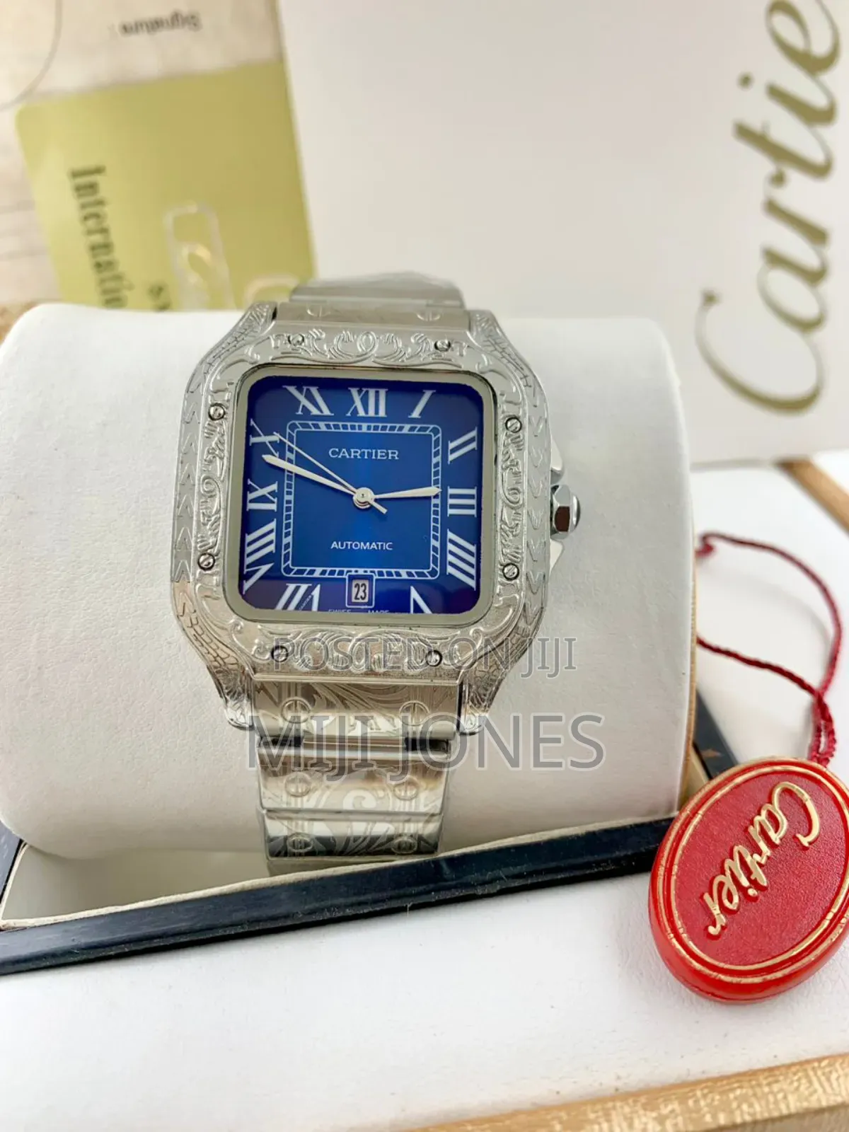 Cartier Mid Grade Calligraphic Watch
