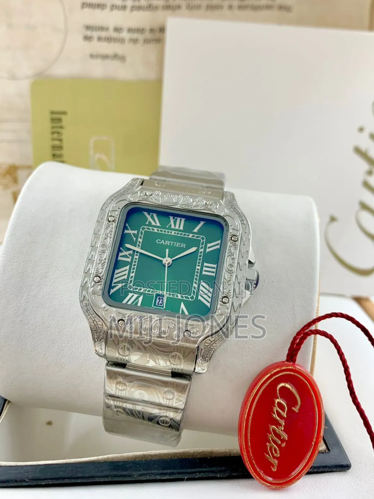 Cartier Mid Grade Calligraphic Watch