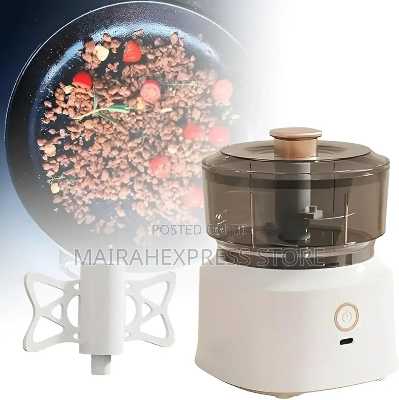 Mini Electric Wireless USB Rechargeable Garlic Chopper