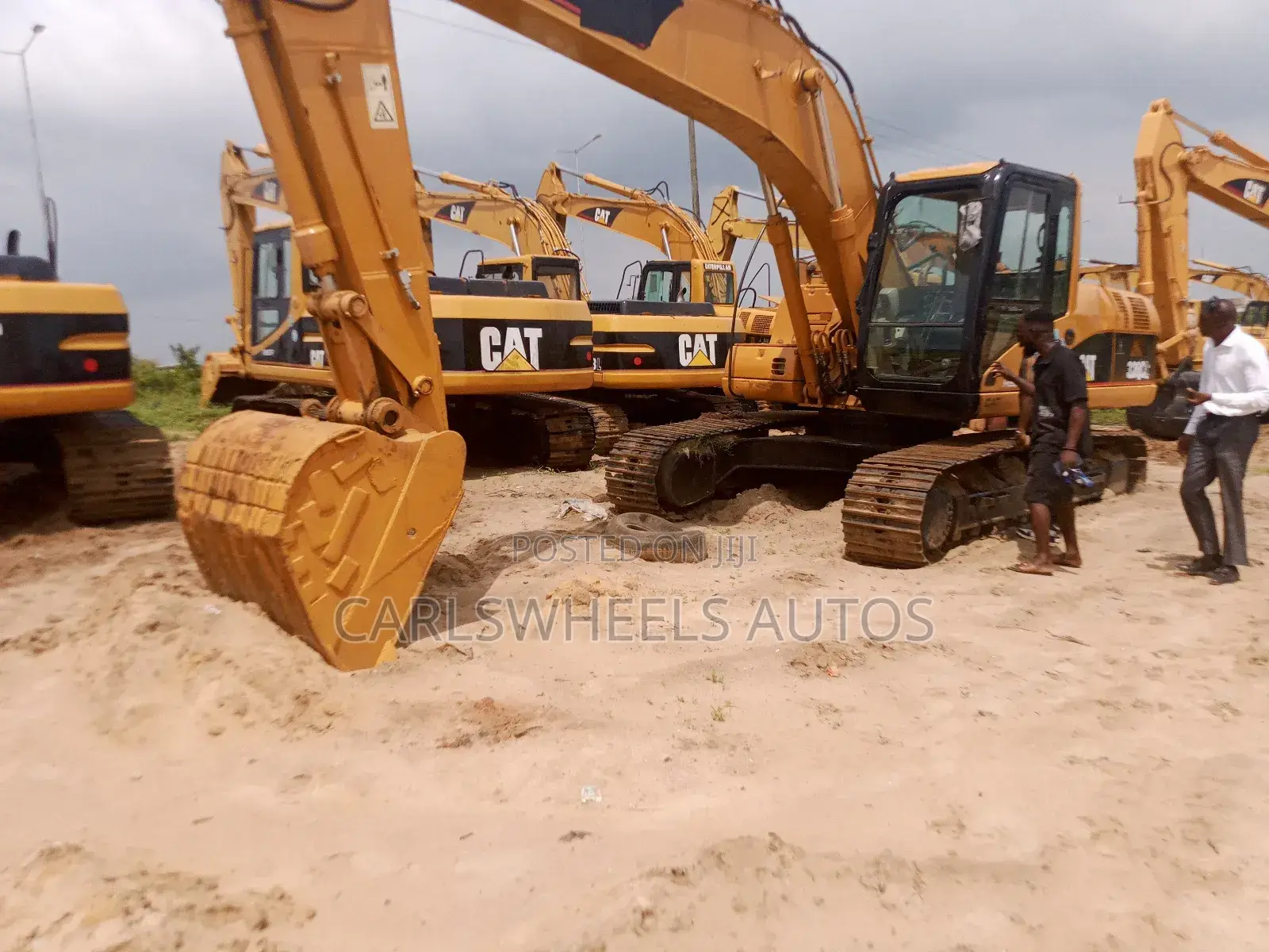 Foreign Used 320CL Caterpillar Excavator.
