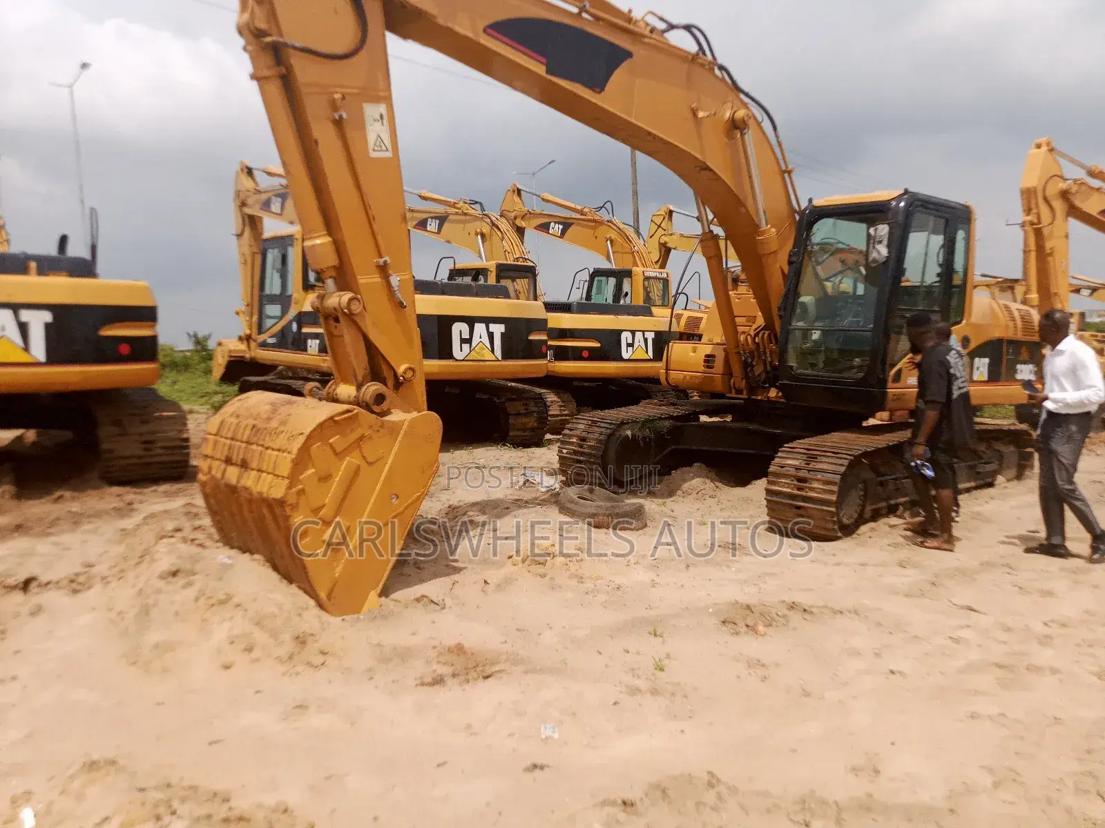 Foreign Used 320CL Caterpillar Excavator.