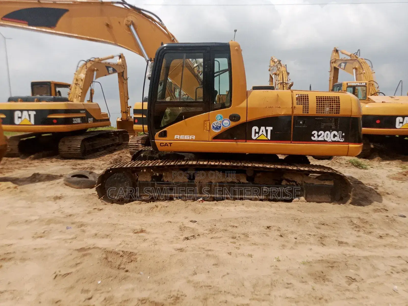 Foreign Used 320CL Caterpillar Excavator.
