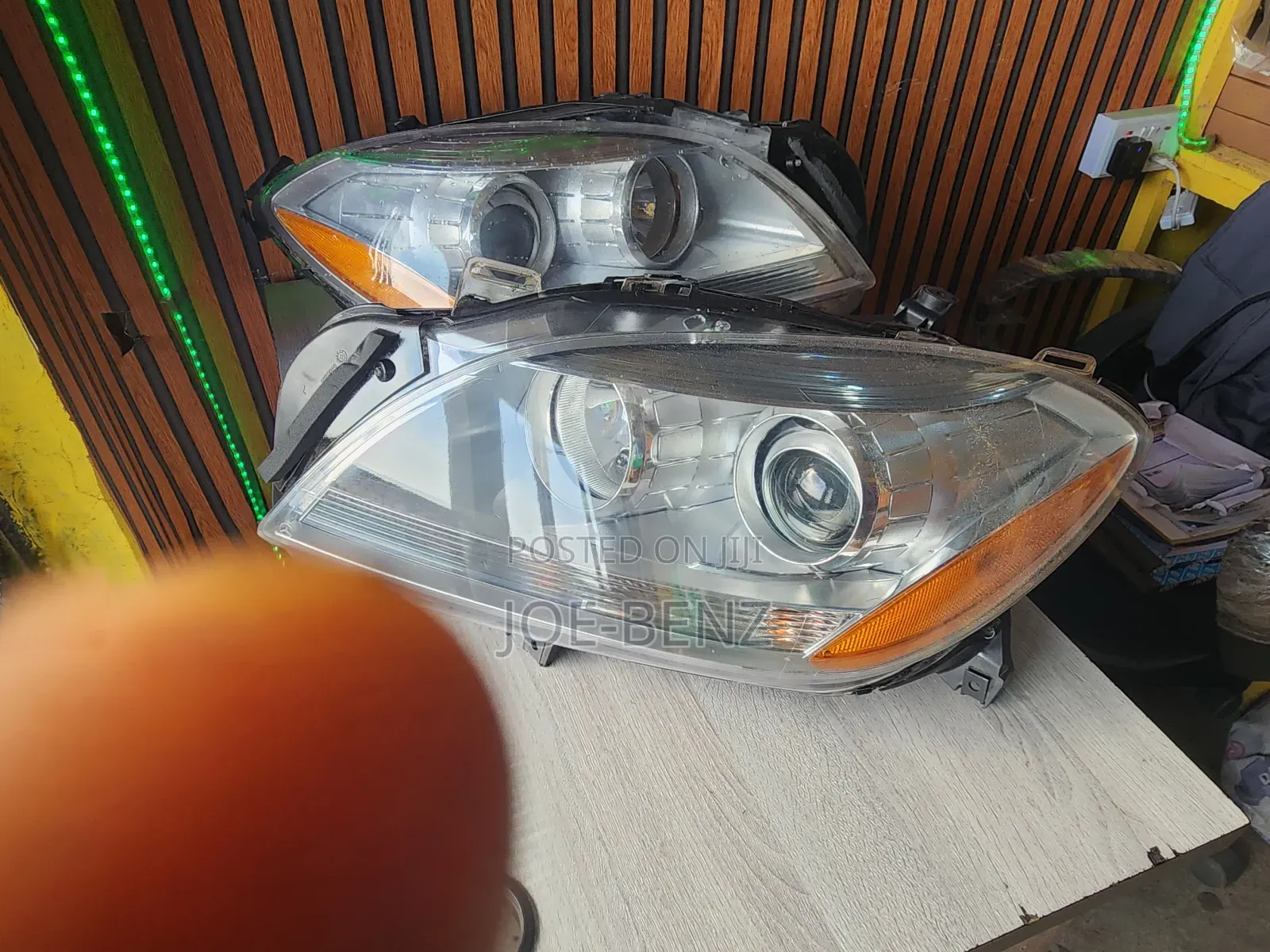 ML350 2013 Set of Non Led Headlight