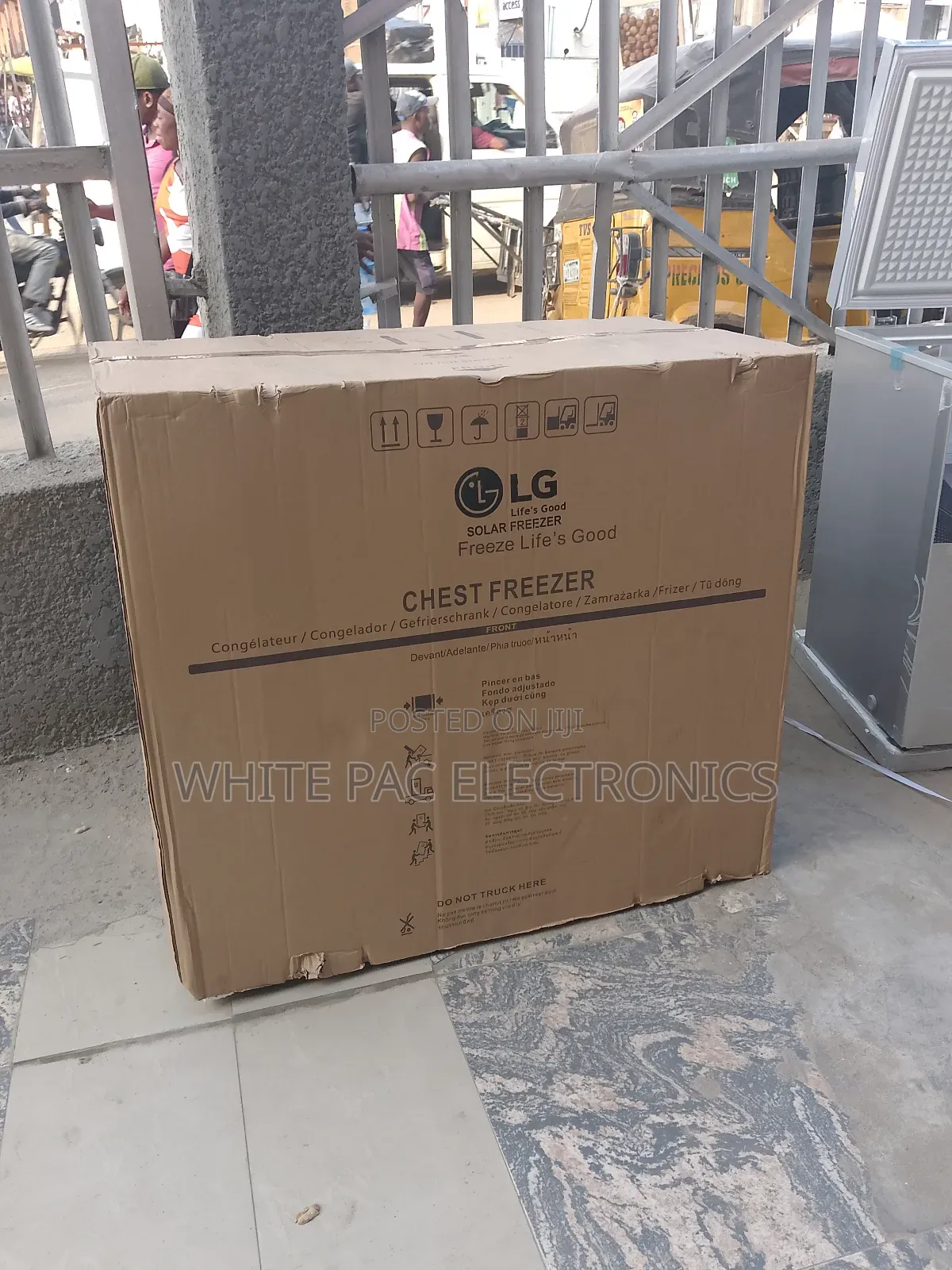 Lg 400 Litre Solar Inverter Freezer More Cool Energy Saving 2 Yrs Warr