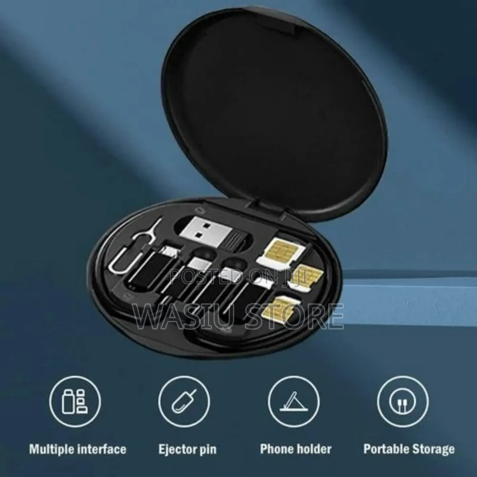All in 1 Data Cable Set - Universal Travel Charging Kit
