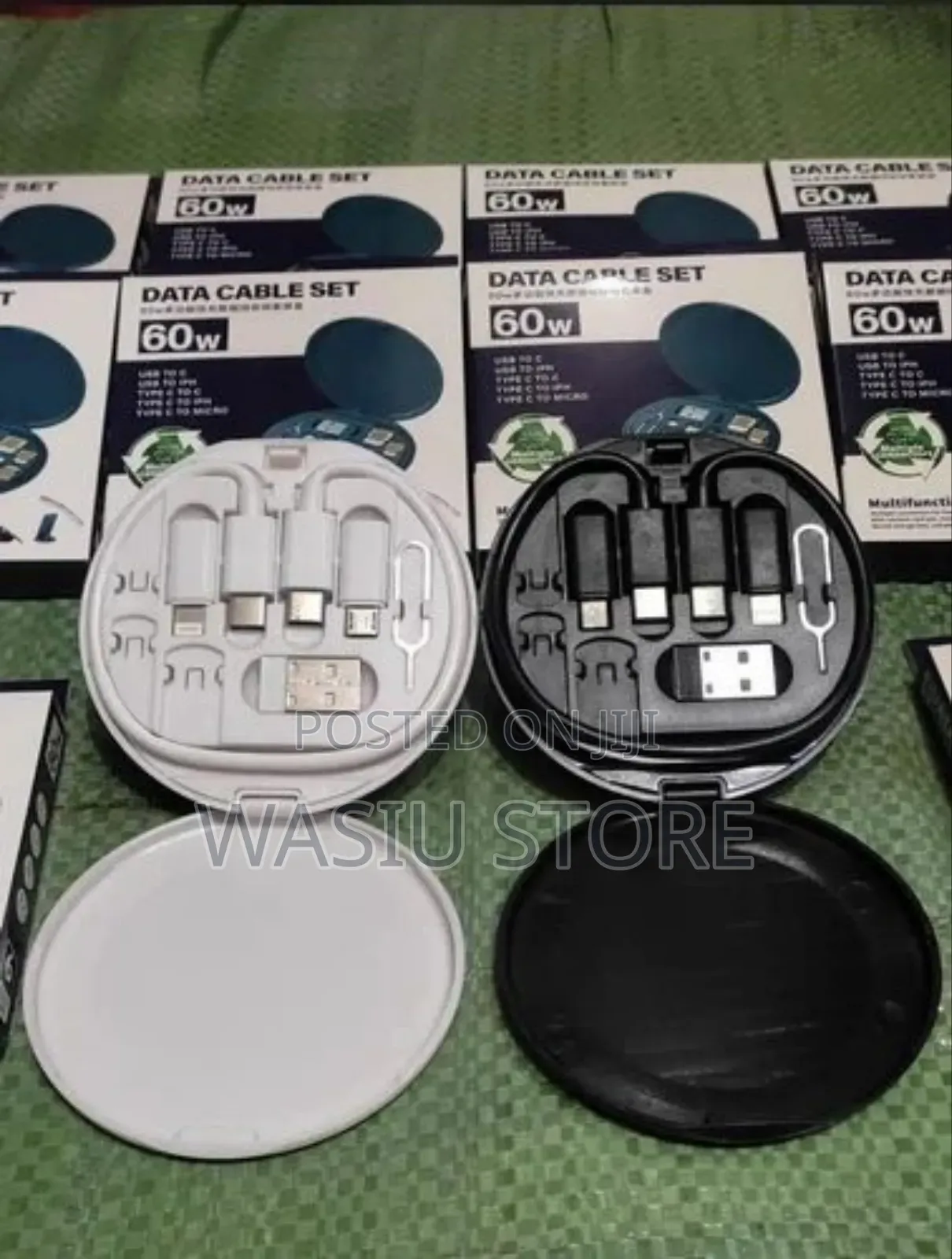 All in 1 Data Cable Set - Universal Travel Charging Kit