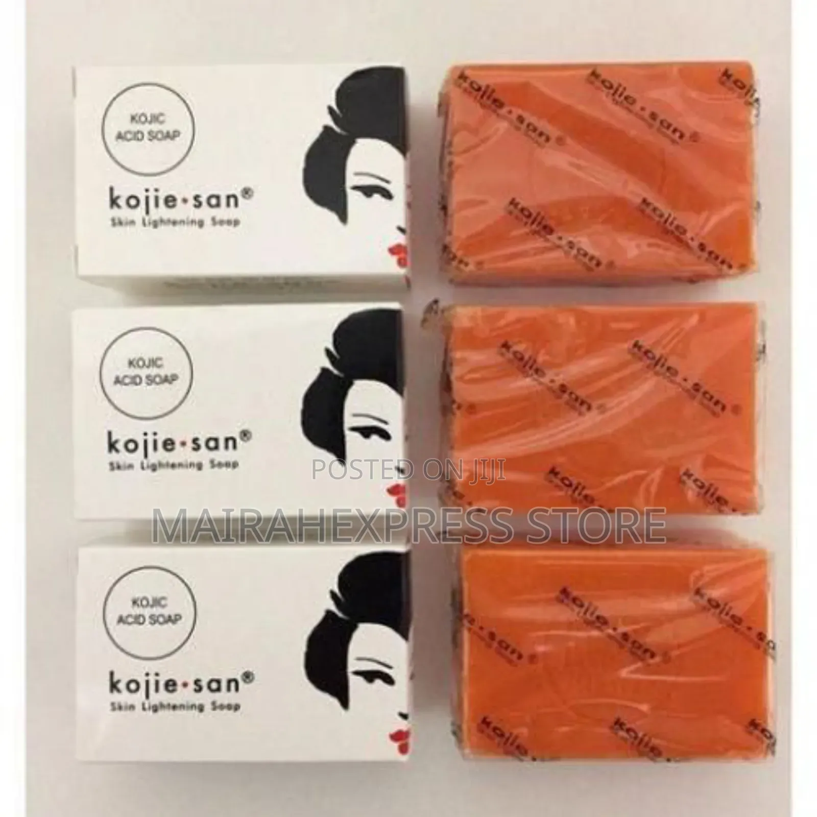 3pc Secret Kojic Acid Soap for Skin Whitning and Lightening