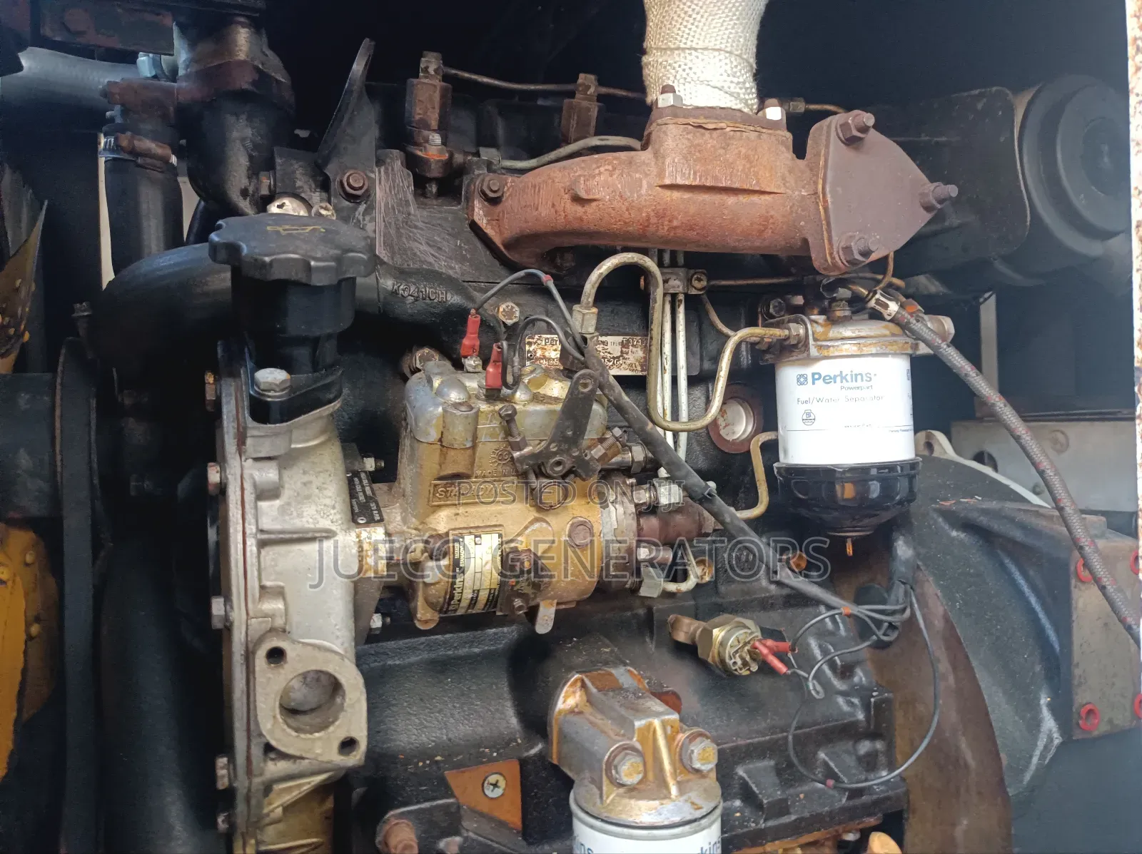 30kva Old Model Perkins Soundproof Generator for Sale