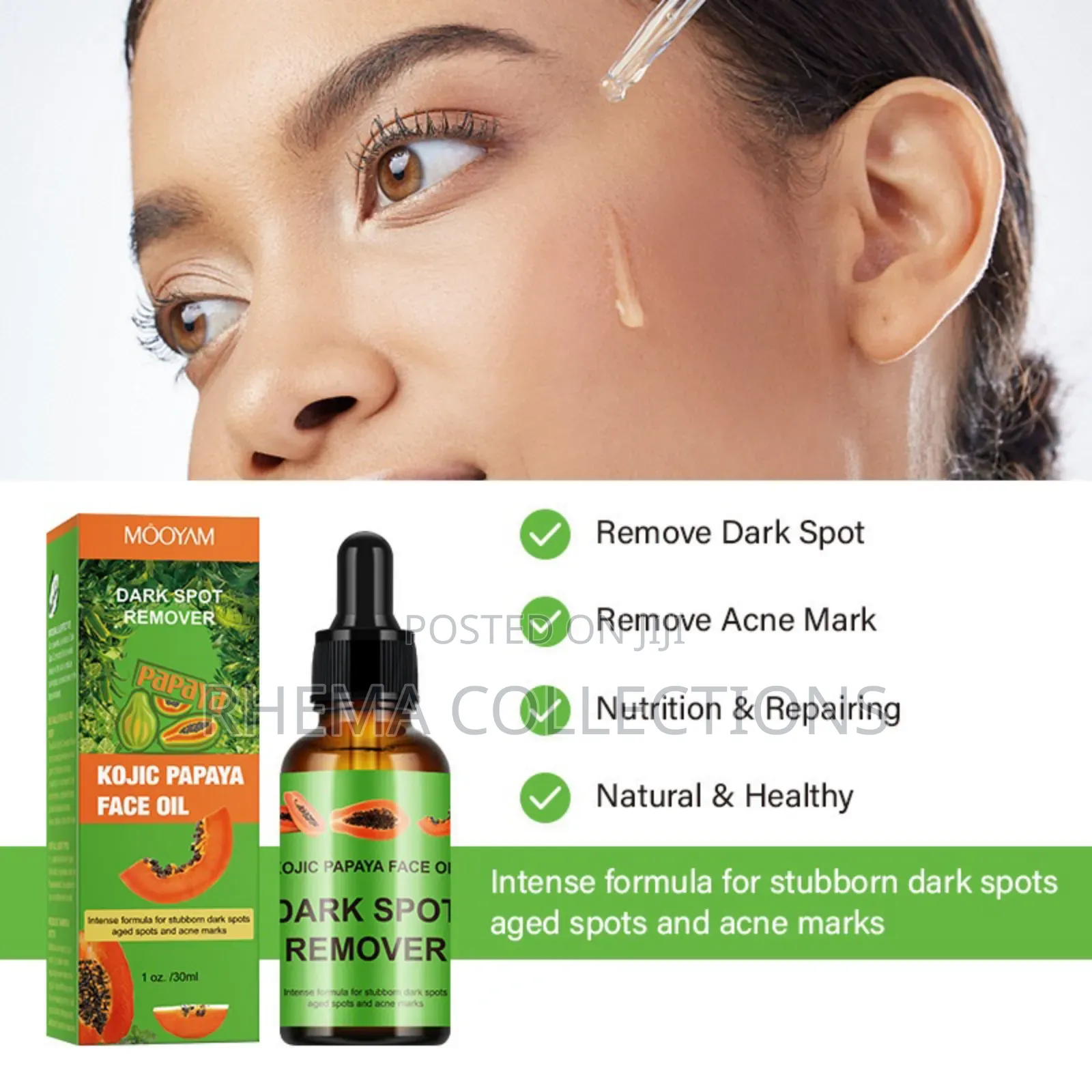 Kojic Papaya Dark Spot Remover Face Oil