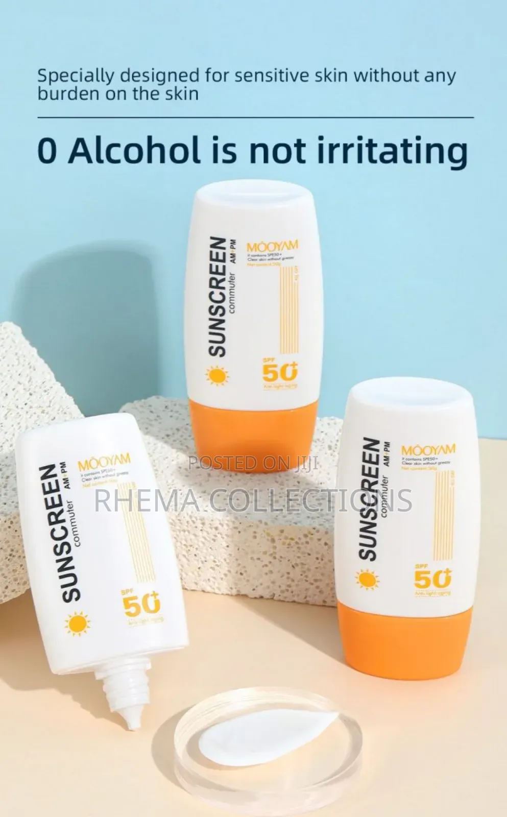 SPF 50 SUNSCREEN CREAM(Protect Your Skin From Sun)