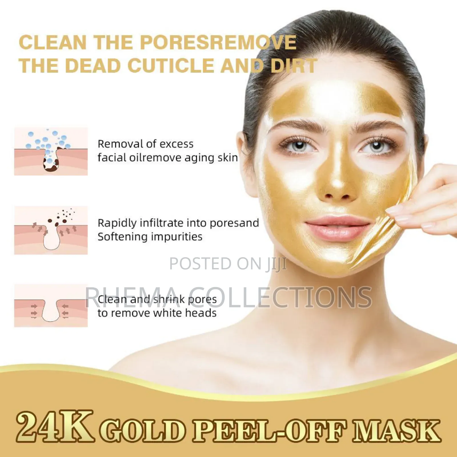 Gold Peel Off Deep Cleansing Face Mask