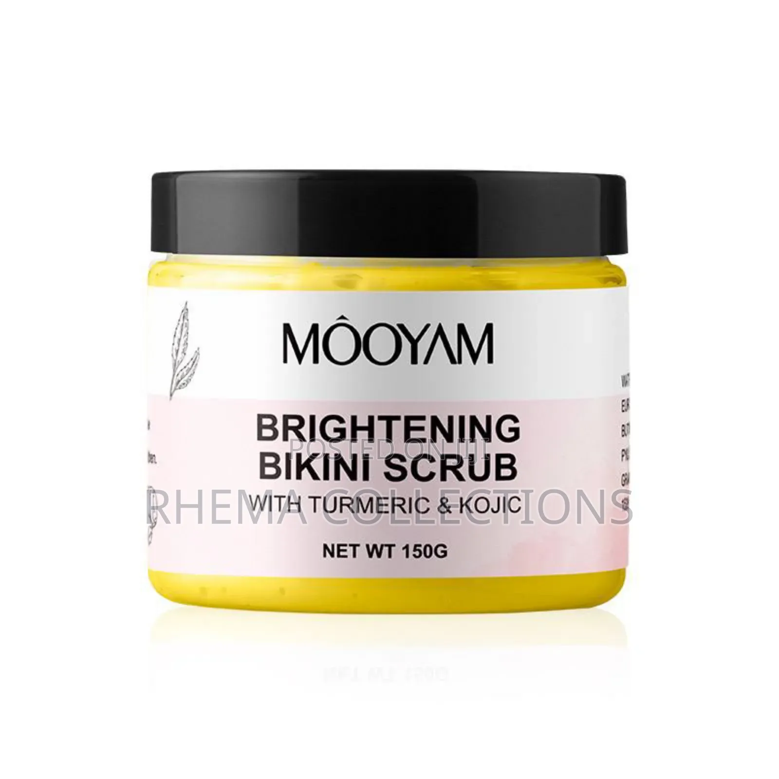 Brightening Bikini Scrub With Turmeric And Kojic