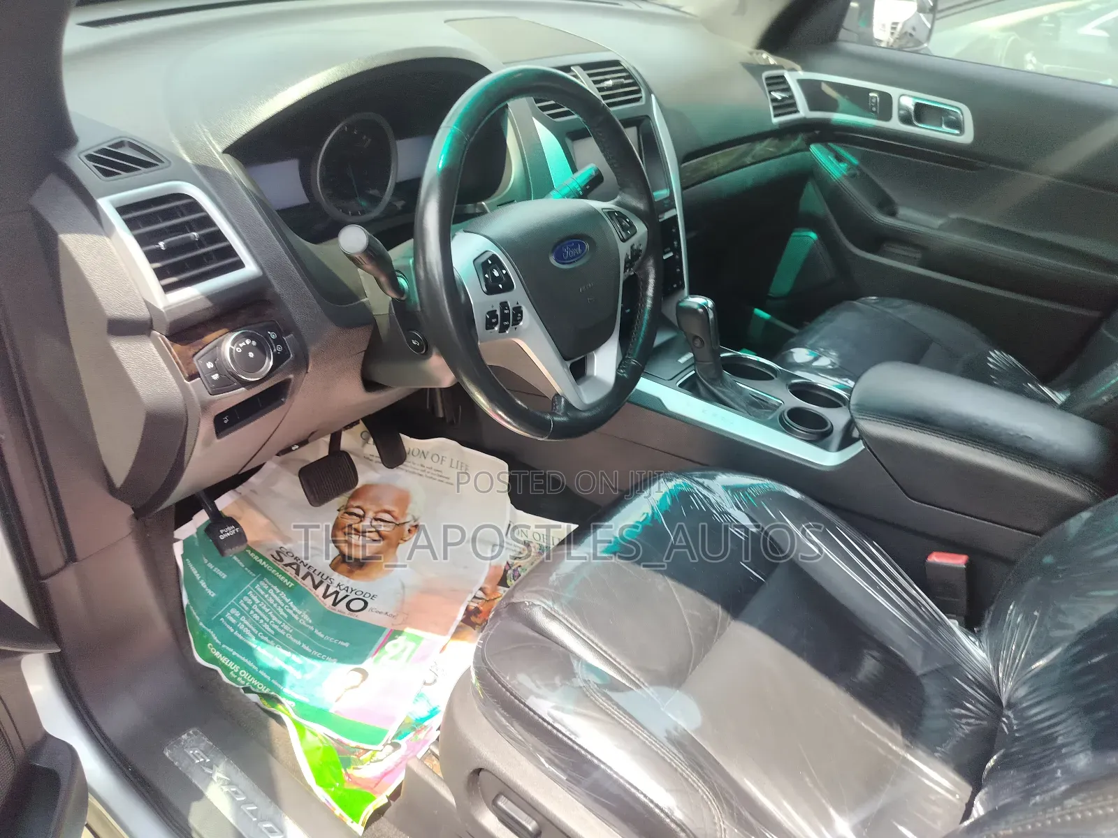Ford Explorer EcoBoost FWD (2.0L 4cyl) 2014 Silver