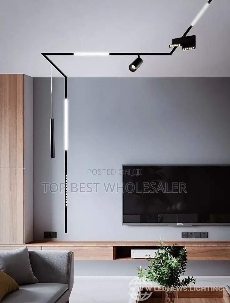 Modern Recessed Magnetic Track Lights Design Led