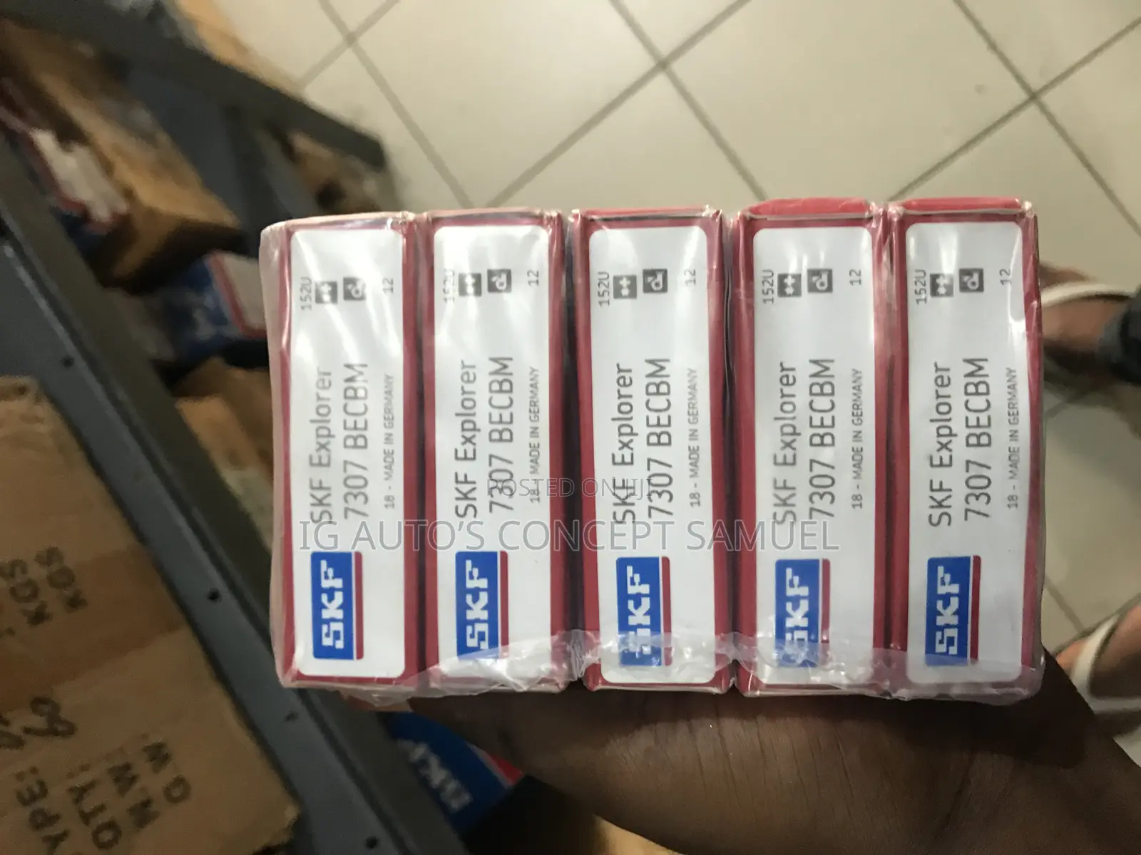 7307BECBM SKF Bearing Available