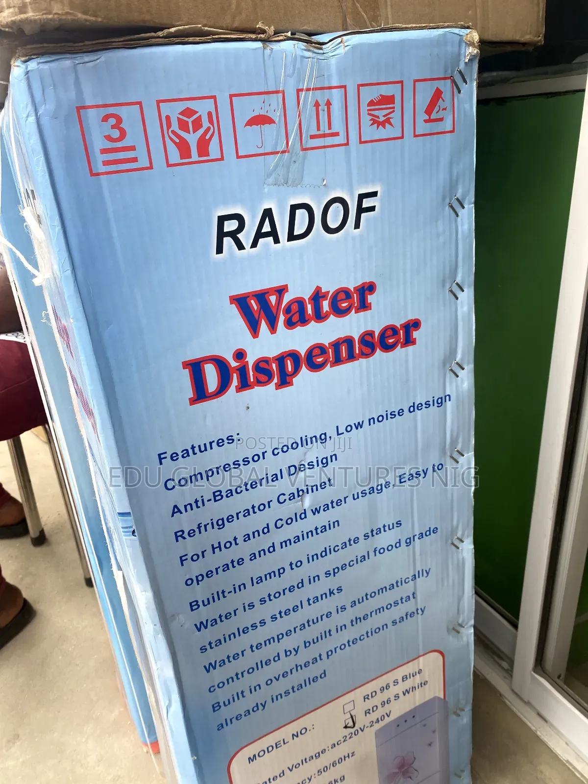 Radof Water Dispenser and Refrigerator. (Medium Height)