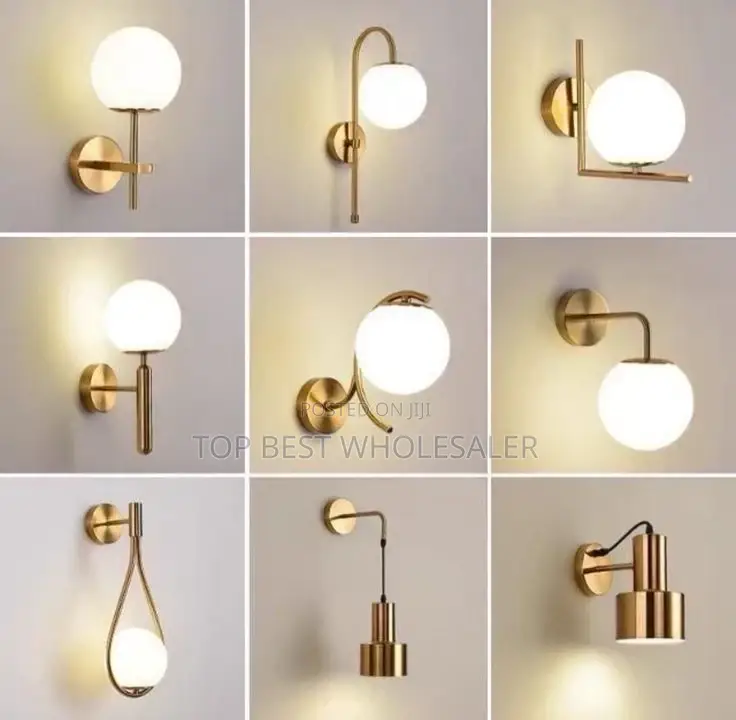 Modern Simple Style Geometric Shade Wall Light