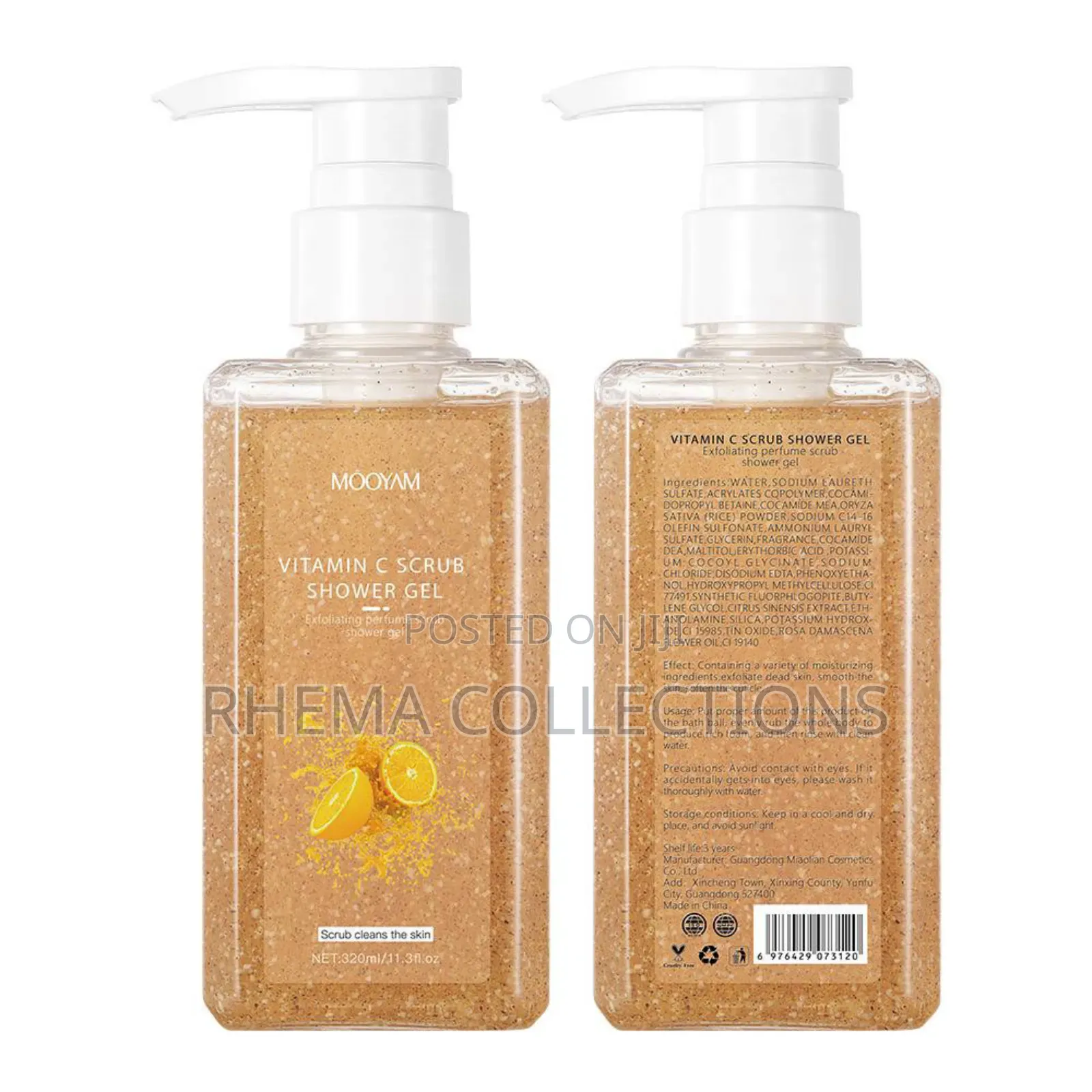 320ml Aromatic Scrub/Shower Gel